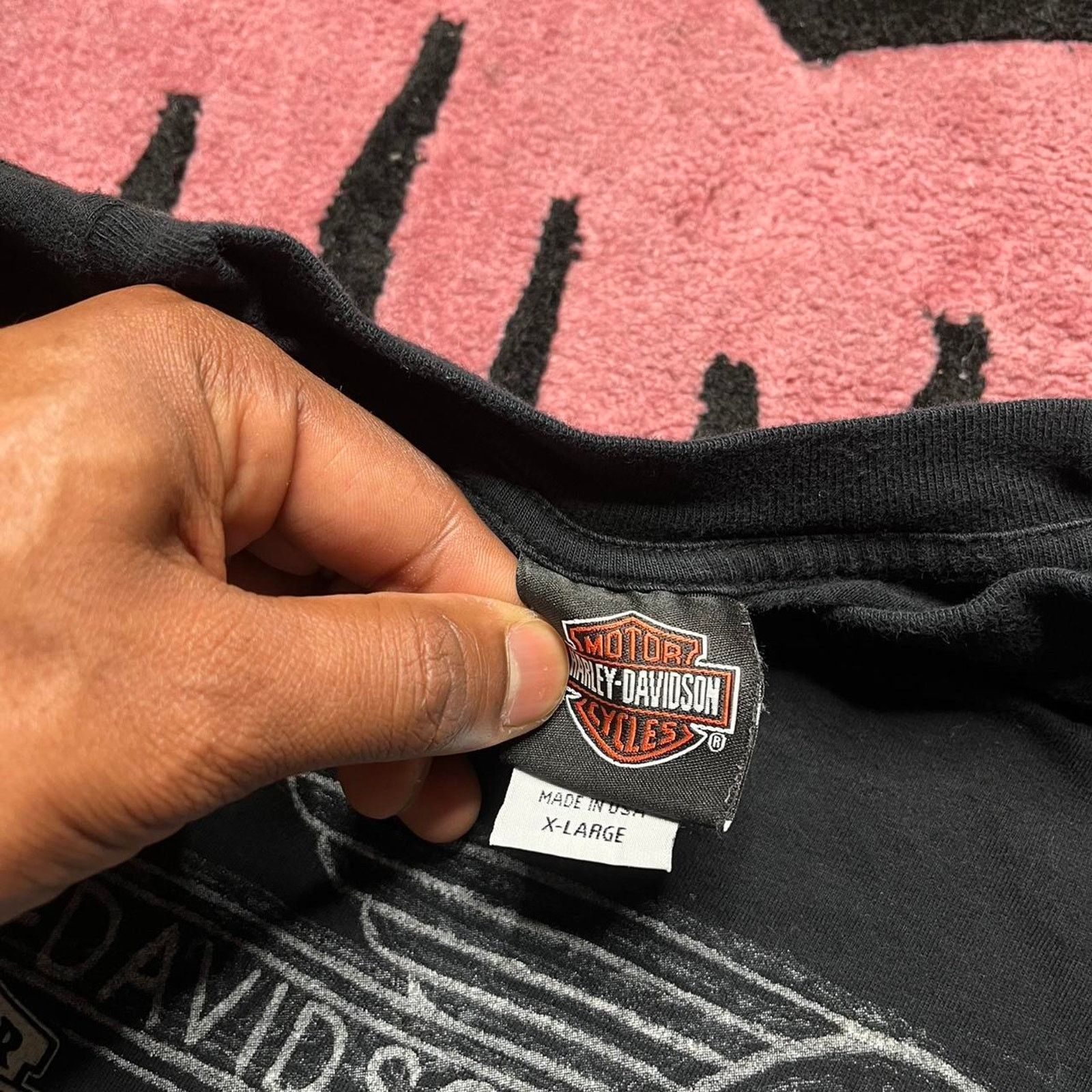 Harley Davidson × Vintage Vintage Y2K Harley Davidson of Frederick, MD Graphic T-shirt Size US XL / EU 56 / 4 - 4 Thumbnail