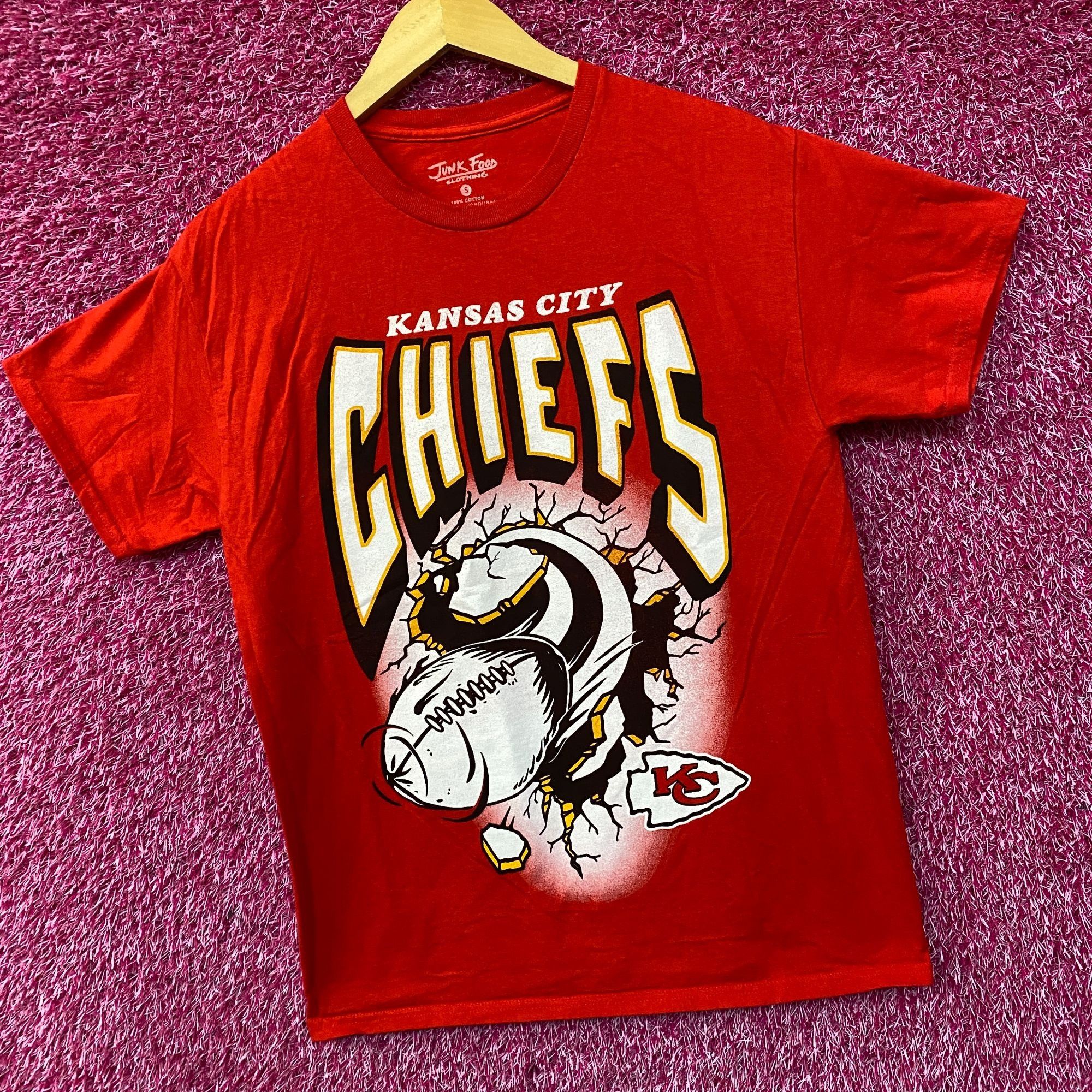 Junk Food Junk Food NFL Kansas City Chiefs Break Through T-Shirt Smal Size US S / EU 44-46 / 1 - 3 Thumbnail