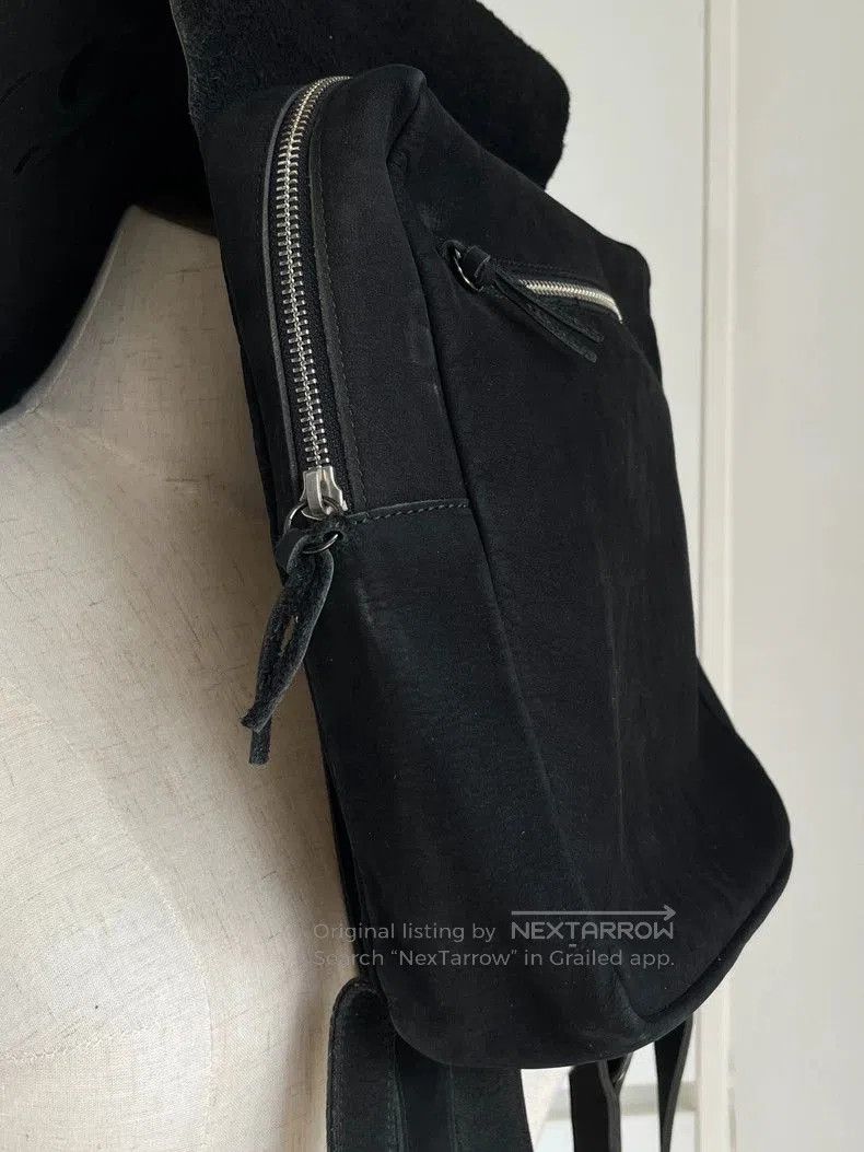Jean Paul Gaultier Jean Paul GAULTIER Suede Embroidered Backpack. Size ONE SIZE - 6 Thumbnail