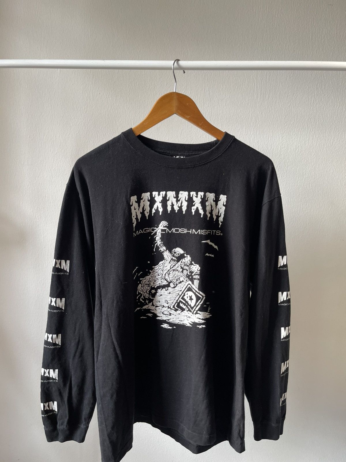 Band Tees × Shorty's Skateboards × Vintage Mxmxm magical mosh misfits Long sleeve Tee Size US L / EU 52-54 / 3 - 3 Thumbnail