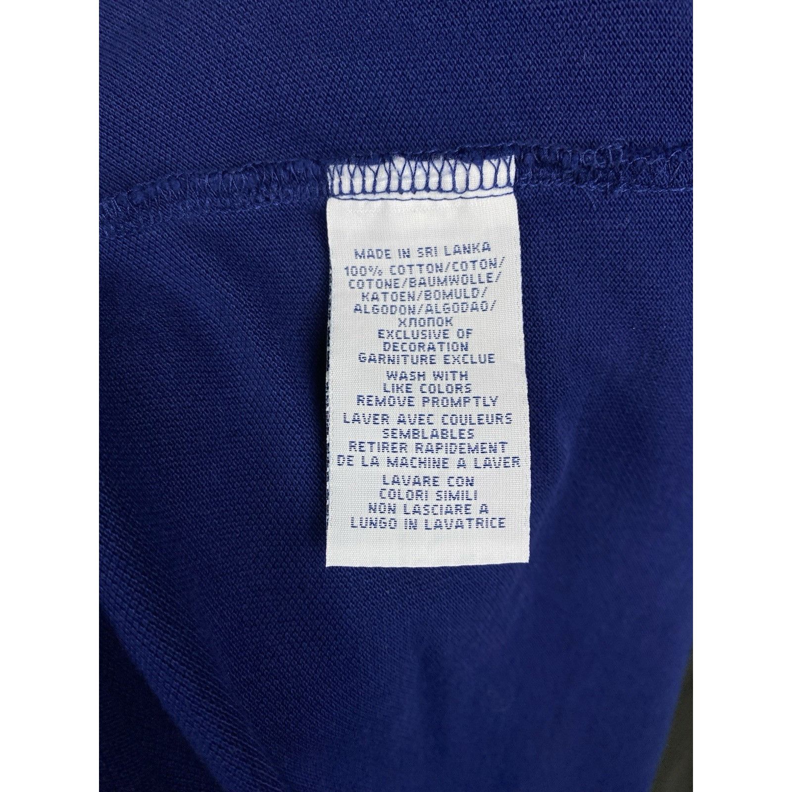 Polo Ralph Lauren Polo Ralph Lauren Big Logo Men's Dark Blue Polo T-Shirt Size Size US XXL / EU 58 / 5 - 12 Thumbnail