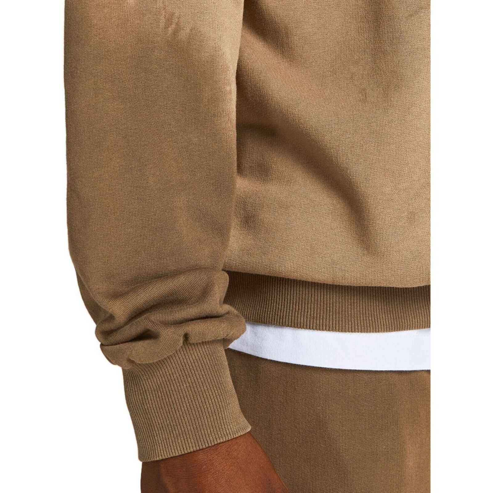 Jack & Jones Jack & Jones Men's Khaki Cotton Crew Neck Sweatshirt Size M Size US M / EU 48-50 / 2 - 5 Thumbnail