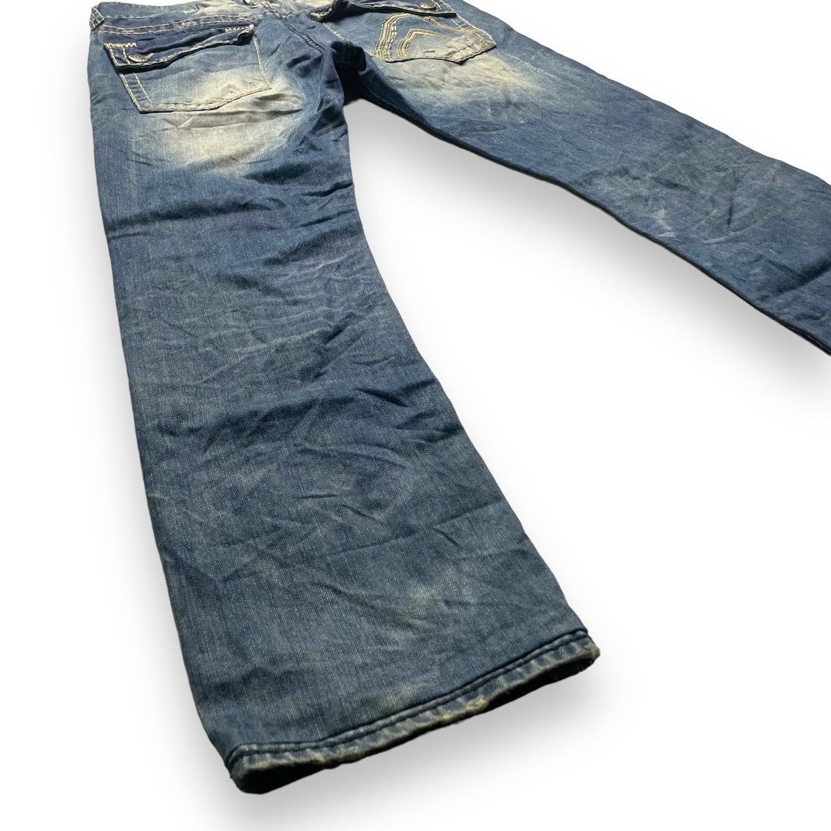 If Six Was Nine VINTAGE BUCKAROO WASHED DENIM PANTS Size US 32 / EU 48 - 13 Thumbnail