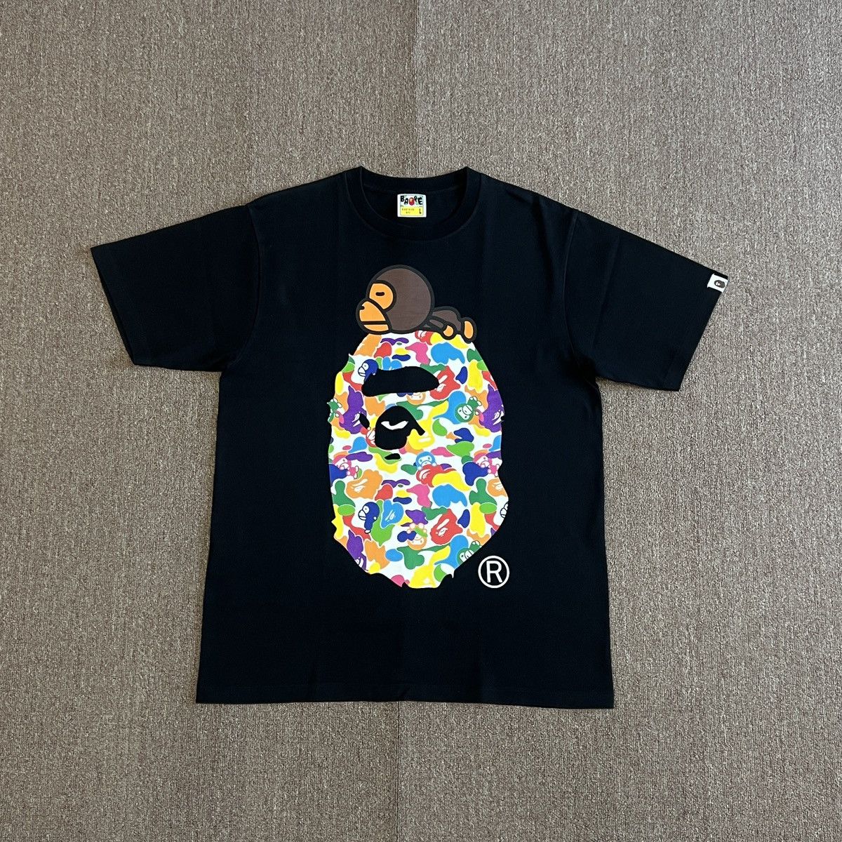 Bape Bape Big Ape Milo Camo Tee Size US L / EU 52-54 / 3 - 1 Thumbnail