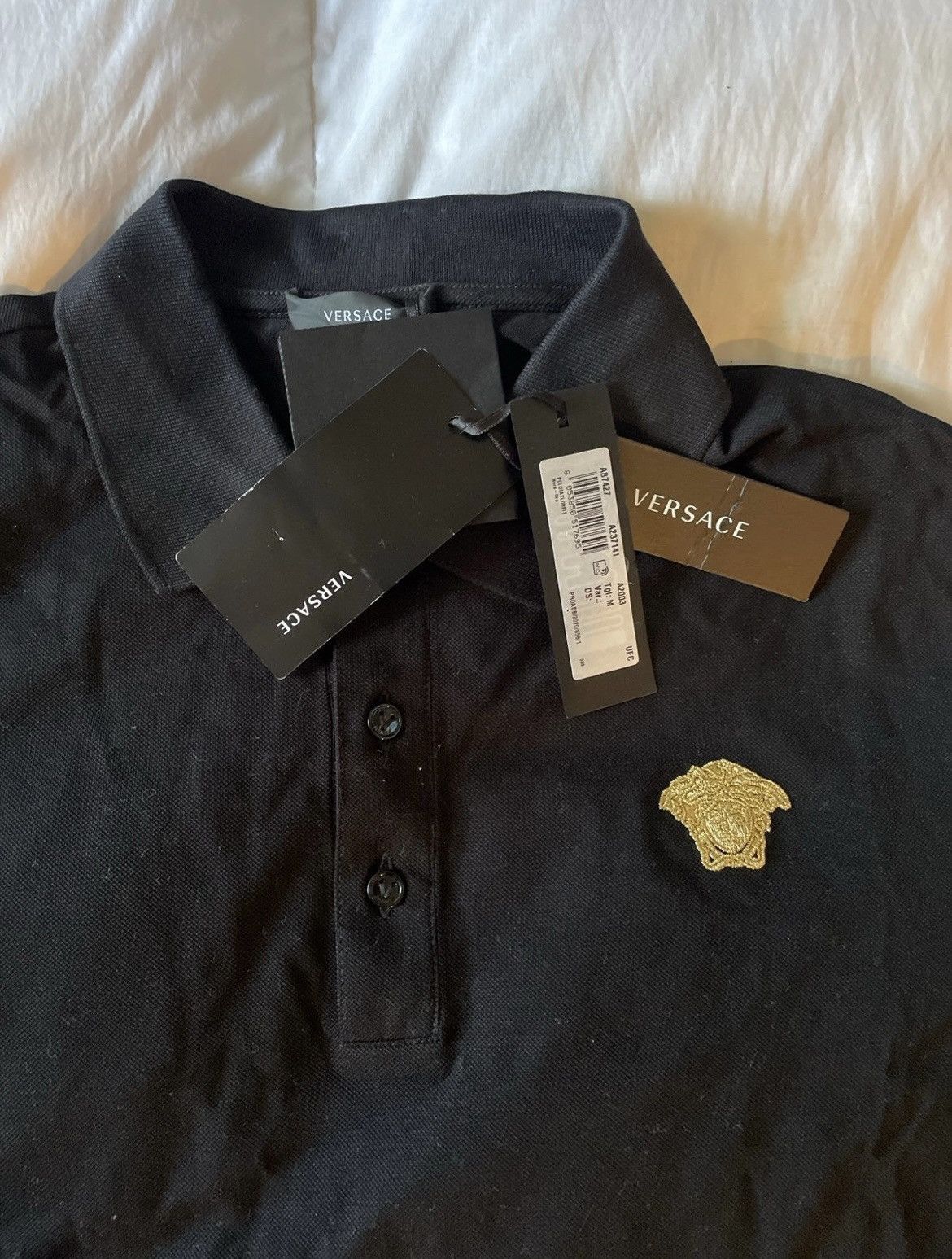 Versace New Versace Medusa Polo Shirt Size US M / EU 48-50 / 2 - 2 Thumbnail