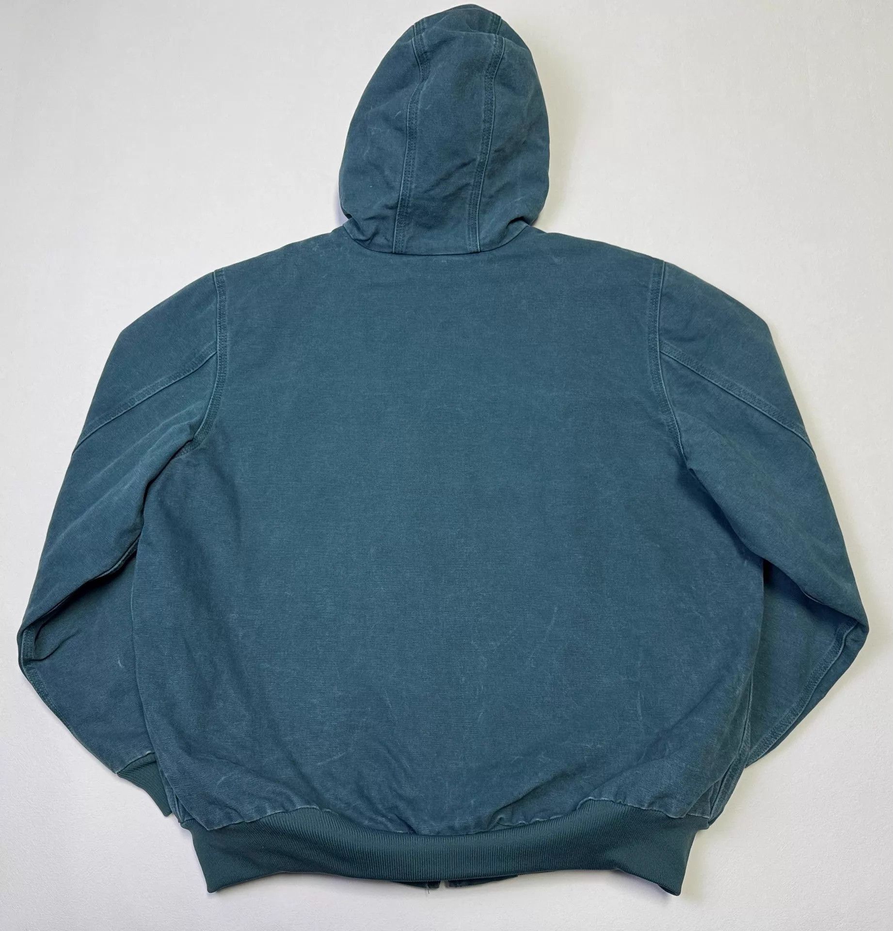 Carhartt Carhartt WJ130 Vintage Hooded Work Jacket Lake Blue XXL Size US XXL / EU 58 / 5 - 5 Thumbnail