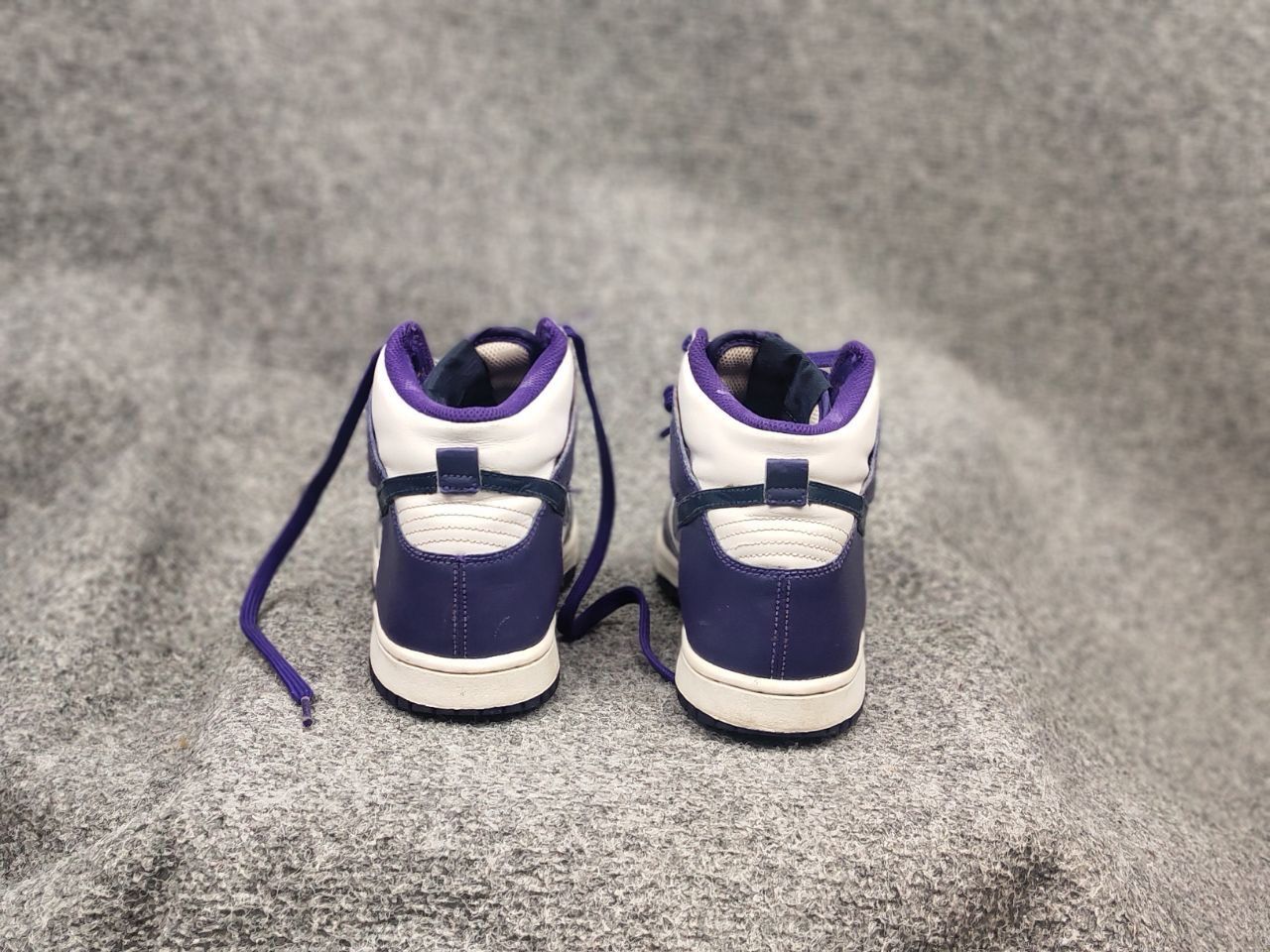 Nike Nike Dunk High Electro Purple Leather Shoes Sneaker Vintage Size US 8 / IT 38 - 12 Thumbnail