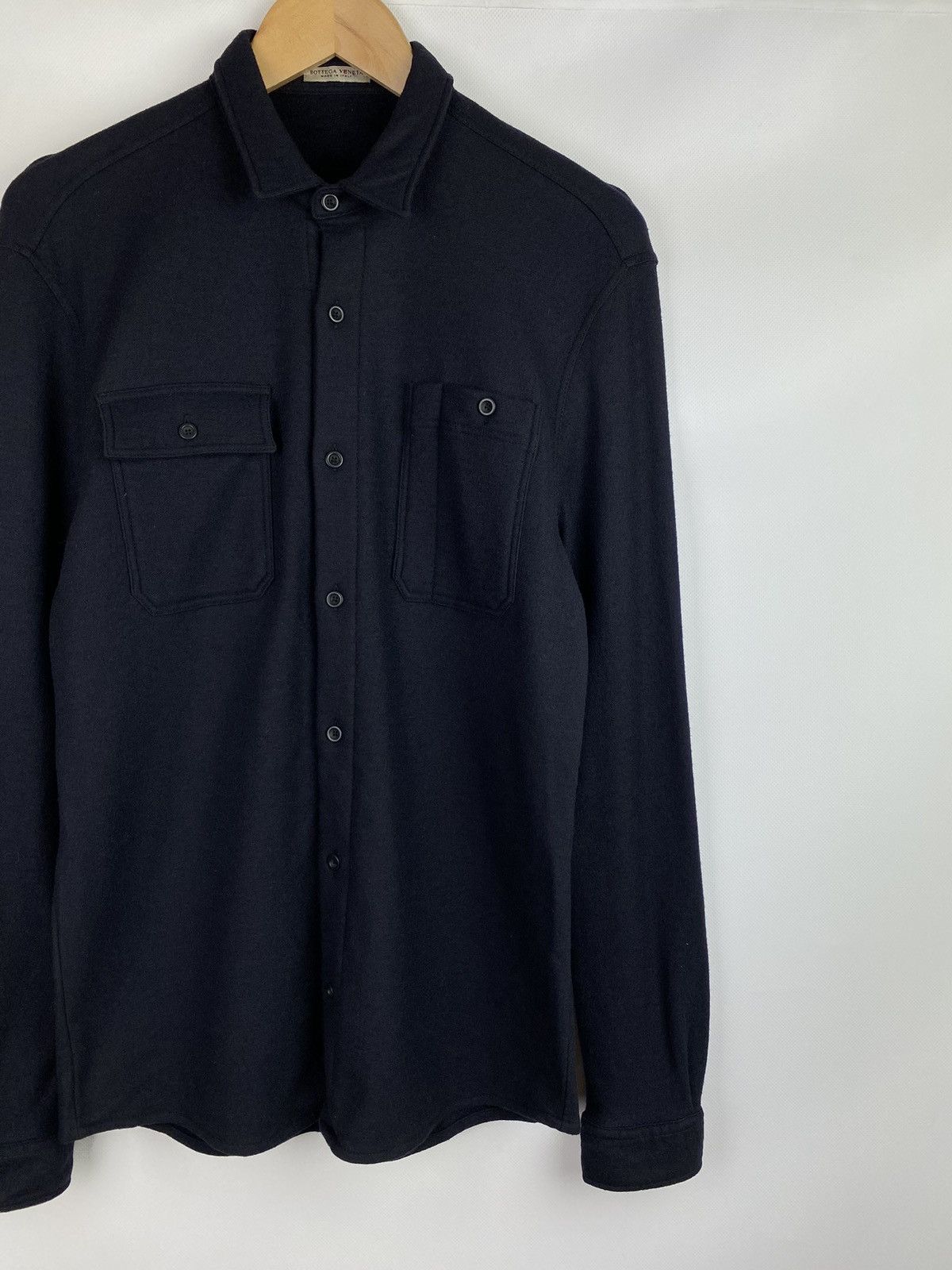Bottega Veneta Bottega Veneta men’s wool long sleeve shirt overshirt jacket Size US M / EU 48-50 / 2 - 3 Thumbnail