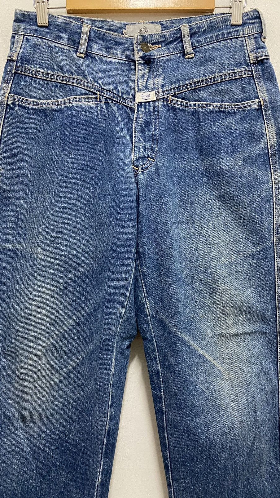 Designer × Marithe + Francois Girbaud × Vintage Vintage Marithe Francois Girbaud MFG Blue Denim Jeans Pants Size US 30 / EU 46 - 7 Thumbnail