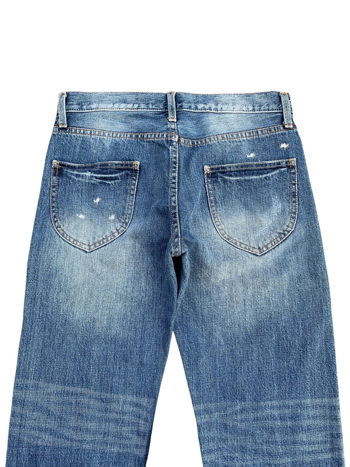 Kapital LOWRYS FARM RED EAR SELVEDGE JAPANESE DISTRESSED DENIM Size US 31 - 10 Thumbnail