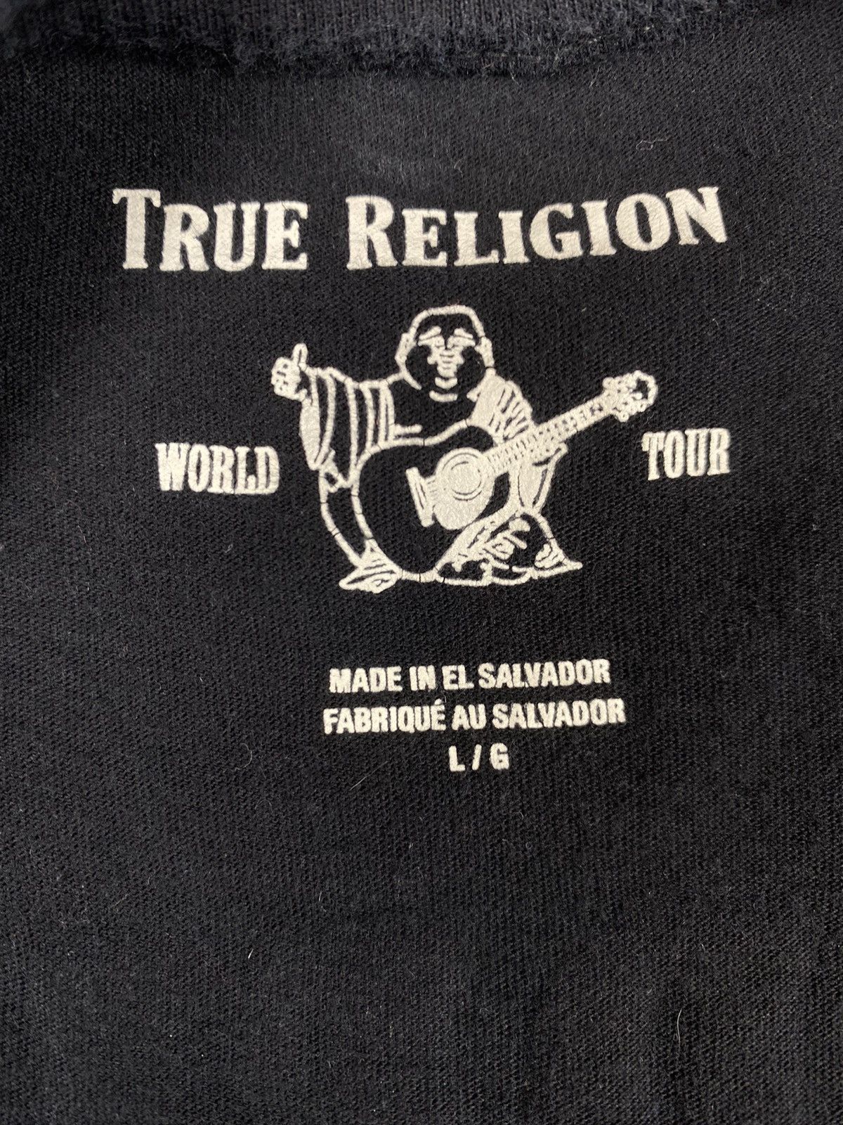 True Religion Vintage True Religion Big Logo Tee T Shirt Size L Size US L / EU 52-54 / 3 - 7 Thumbnail