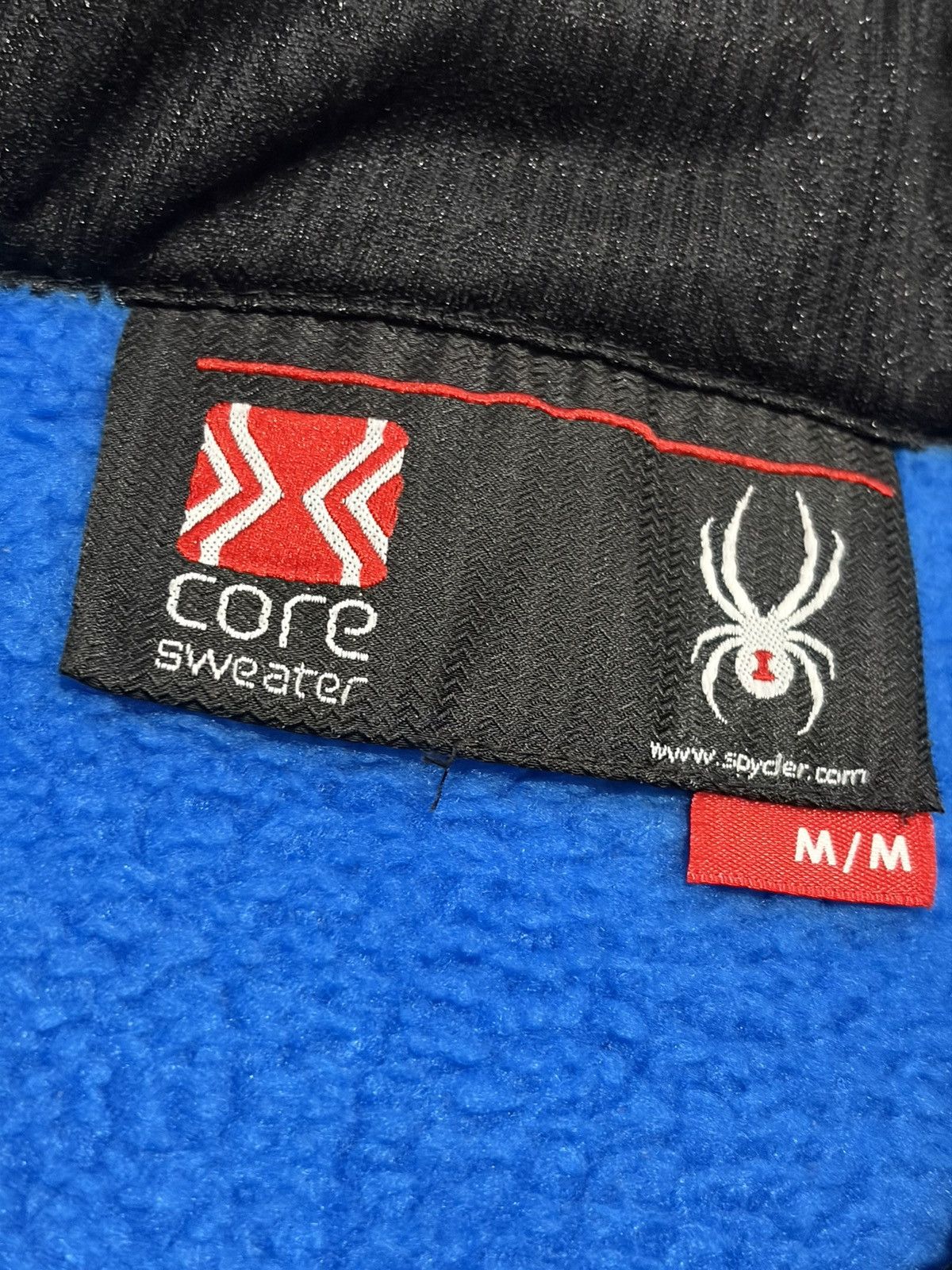 Spyder Spyder Core Sweater Full Zip Jacket Blue Black Size Medium Size US M / EU 48-50 / 2 - 9 Thumbnail