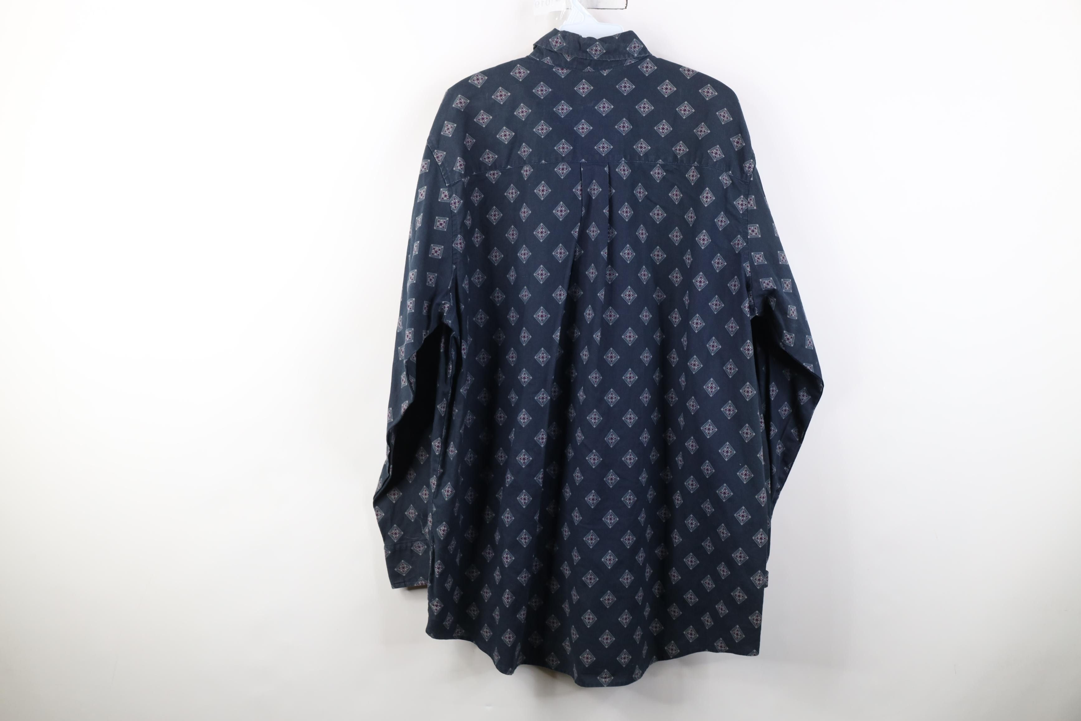Vintage Vintage 90s Streetwear Collared Button Shirt Cotton Size US L / EU 52-54 / 3 - 12 Thumbnail