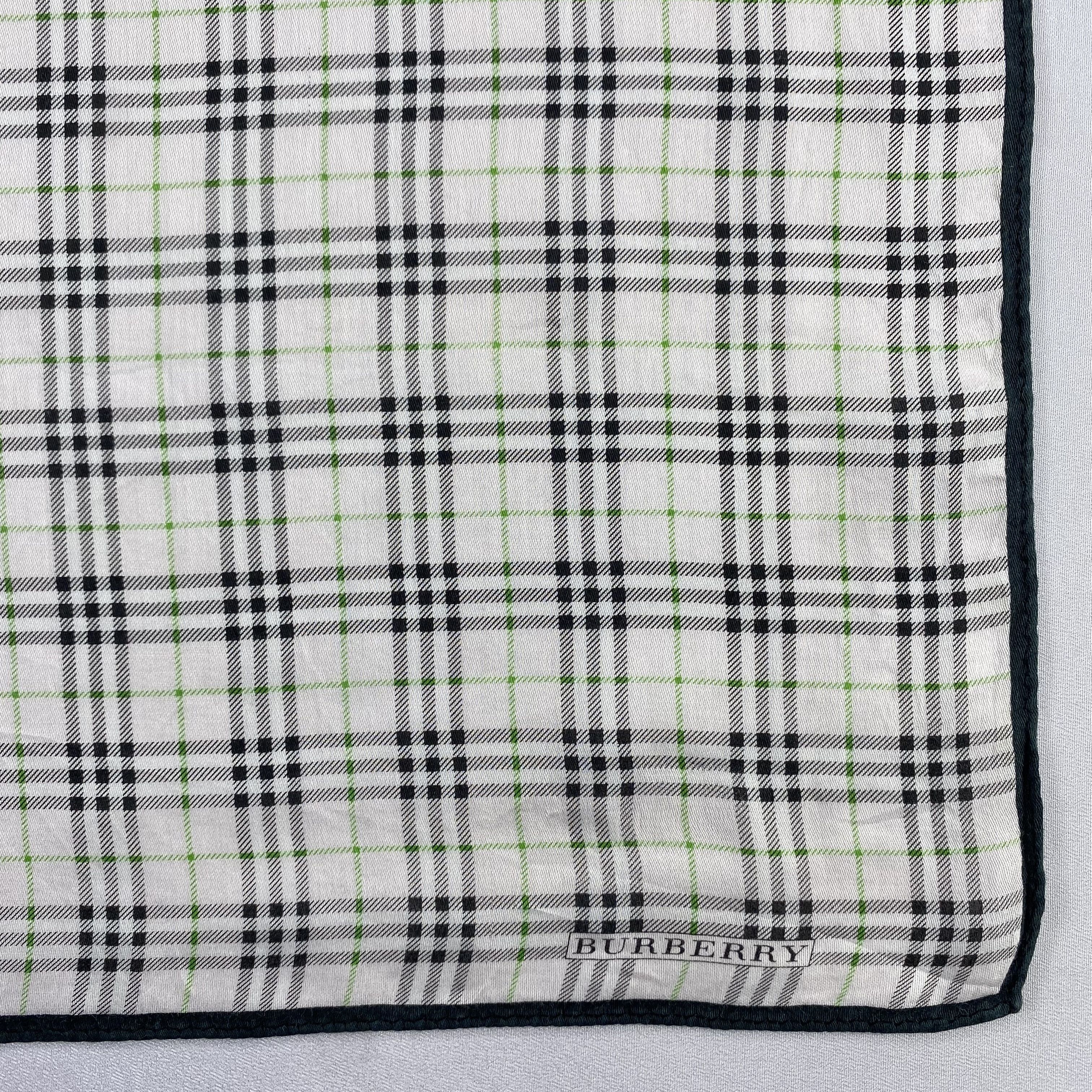 Burberry × Vintage Burberry Handkerchief / Neckerchief / Bandana-P1796 Size ONE SIZE - 3 Thumbnail
