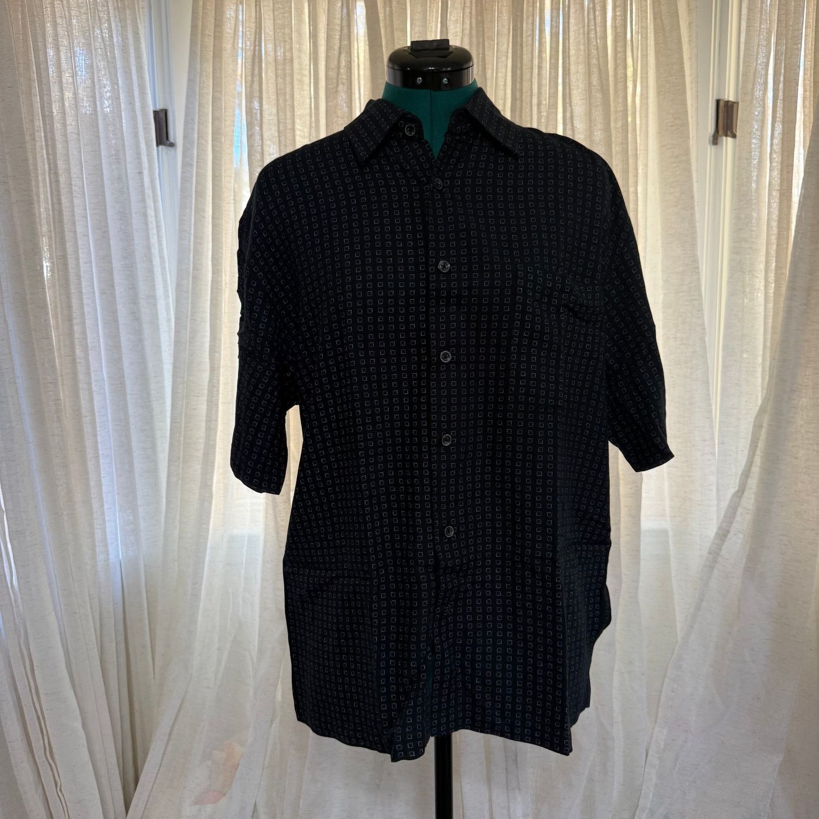 Other Linea Rossa Signature Patterned Button-Down Shirt | Sz M Size US M / EU 48-50 / 2 - 2 Thumbnail