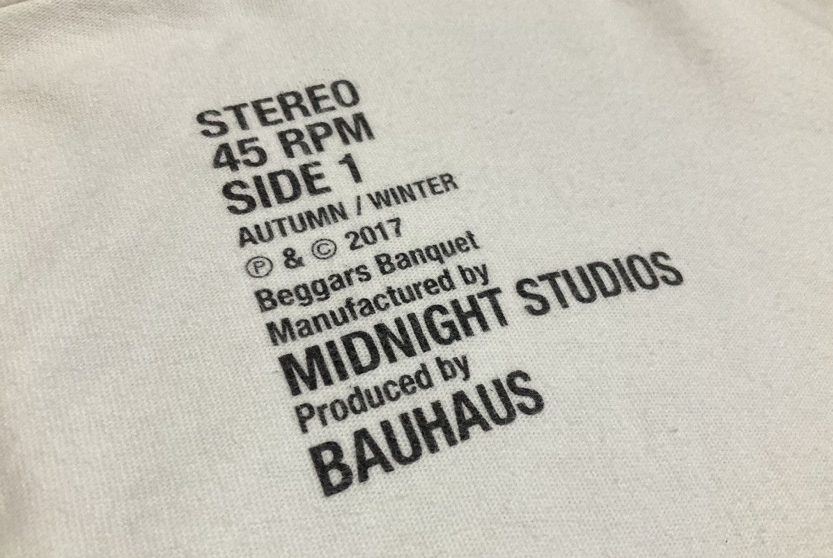 Midnight Studios 🔥Archived Aw17 Midnight Studios x Bauhaus Reverse Tee Size US L / EU 52-54 / 3 - 5 Thumbnail