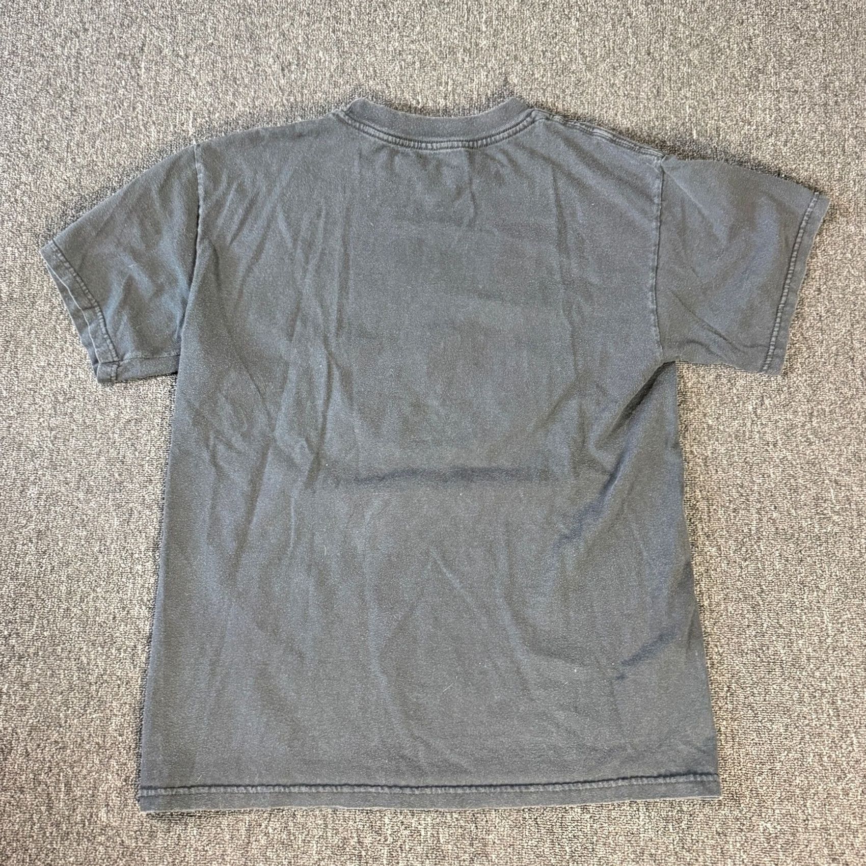 Vintage VINTAGE Los Angeles California Graphic Tee Y2k Faded Black Multi Peace Sign L Size US M / EU 48-50 / 2 - 2 Thumbnail