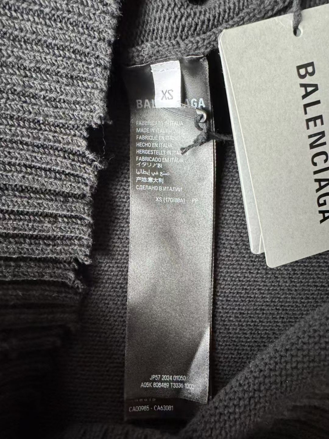 Balenciaga Balenciaga 24 Winter Show Y2K Knitwear Sweater 2501-Nextarr Size US XS / EU 42 / 0 - 4 Thumbnail