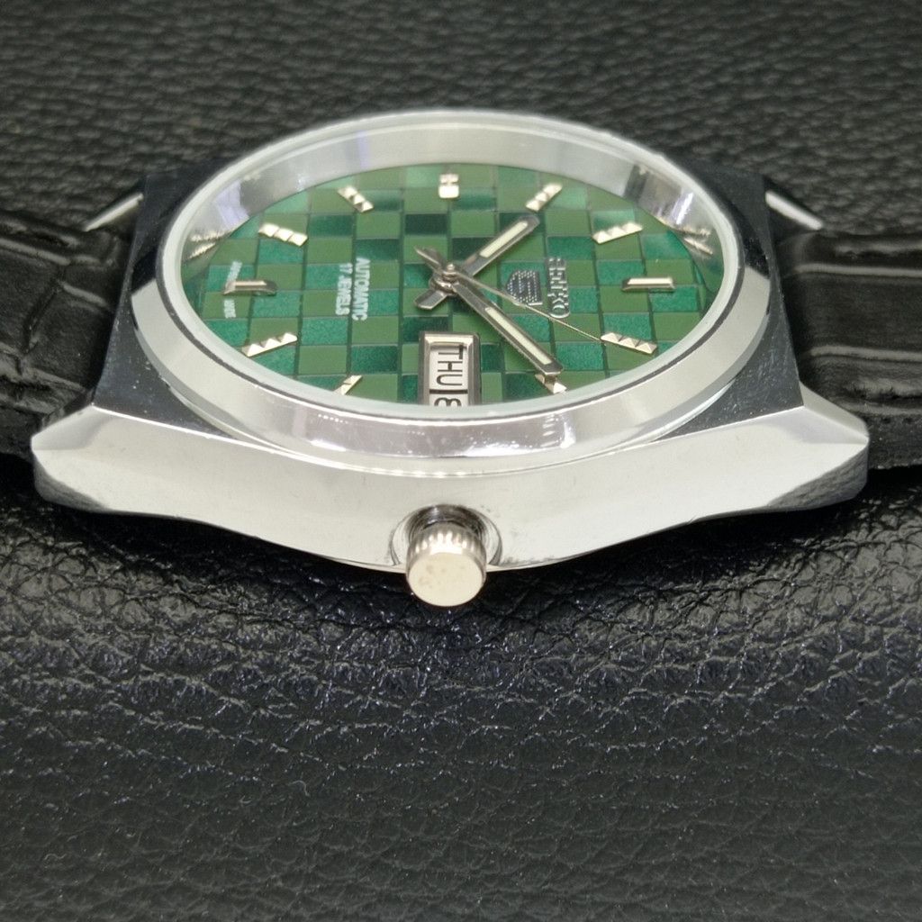Seiko REFURBISHED VINTAGE SEIKO 5 AUTO JAPAN MENS WATCH a440211 Size 40 - 4 Thumbnail