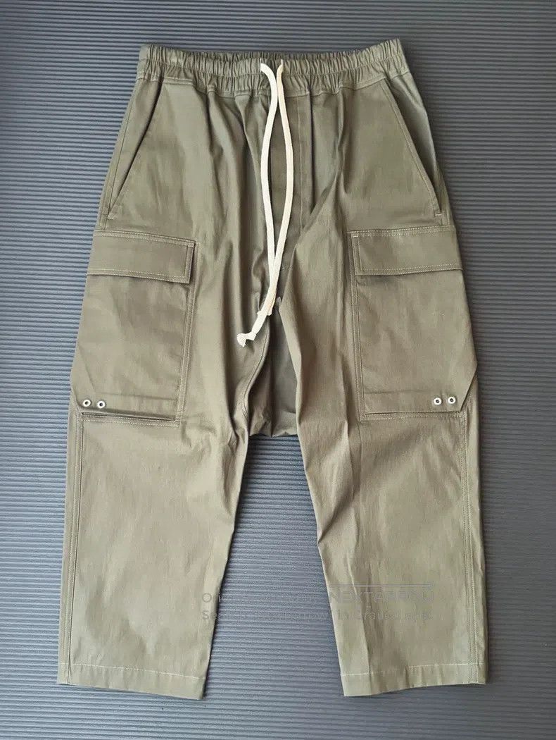 Rick Owens Rick Owens 22FW Show Designer Harlan Cotton Knit Cropped C Size US 38 / EU 54 - 1 Thumbnail