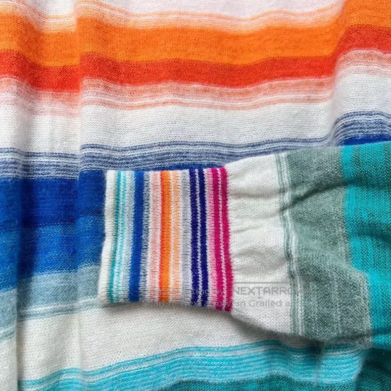 Loewe Loewe Rainbow color block sweater Size L / US 10 / IT 46 - 6 Thumbnail