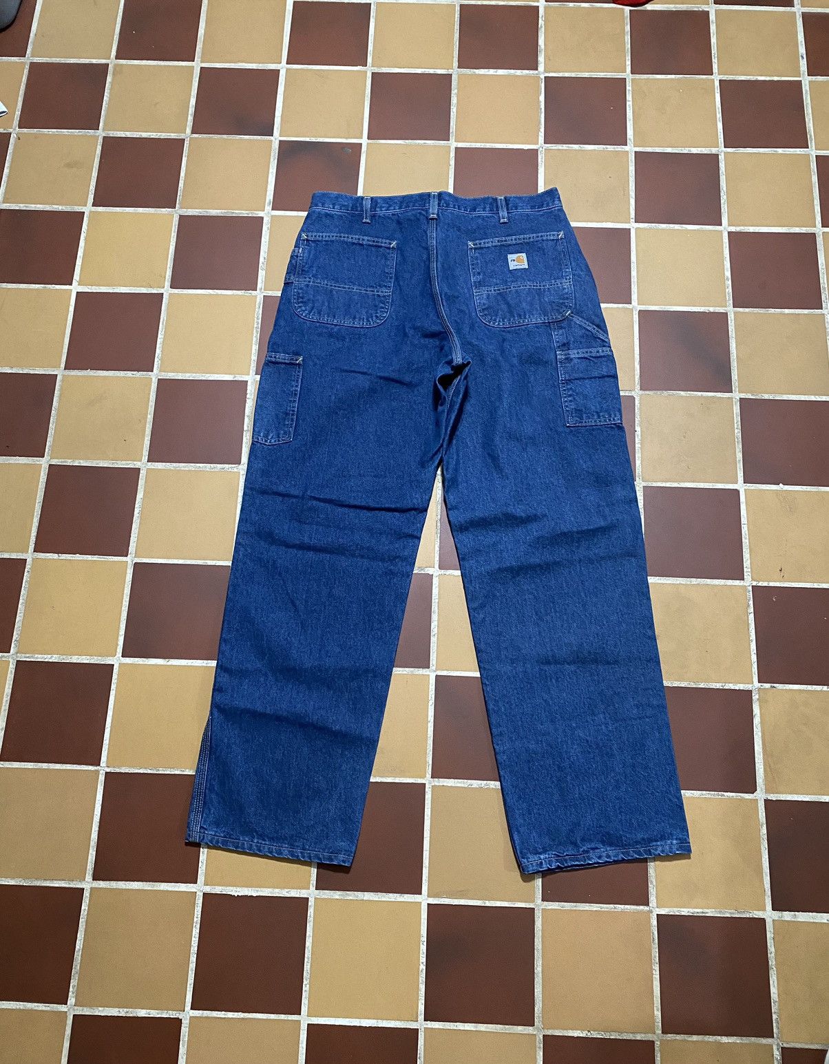 Carhartt Vintage Carhartt Fire Retardant Carpenter Jeans 36x34 Size US 36 / EU 52 - 3 Thumbnail