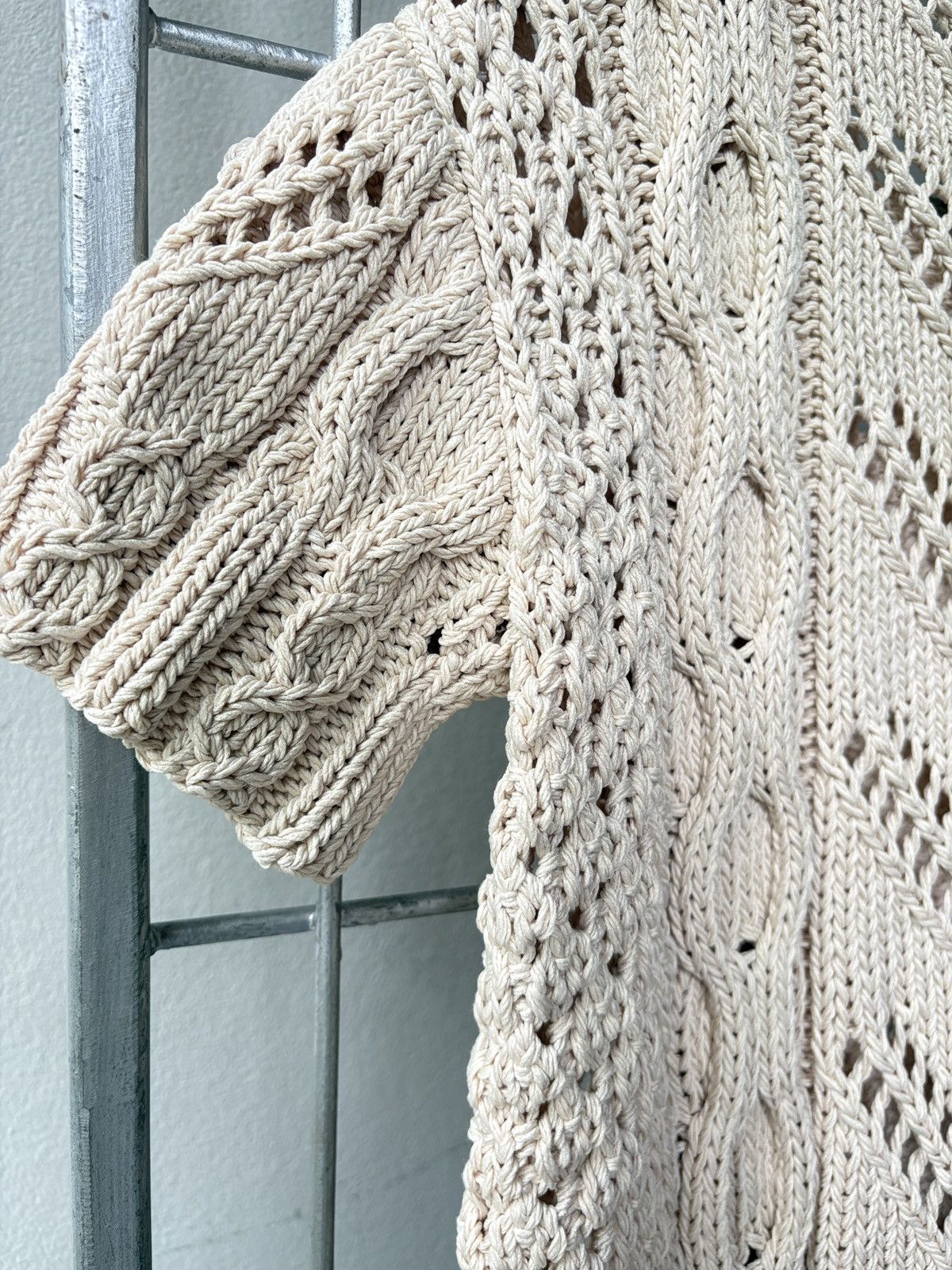 Yohji Yamamoto Yohji Yamamoto AW04 knitted blouse Size ONE SIZE - 13 Thumbnail