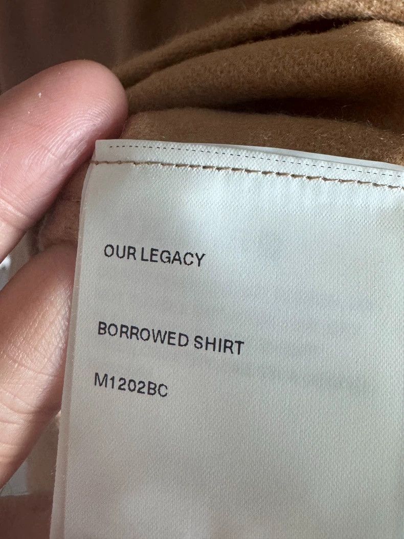 Our Legacy Our Legacy size44 Woolen shirts Size US S / EU 44-46 / 1 - 4 Thumbnail