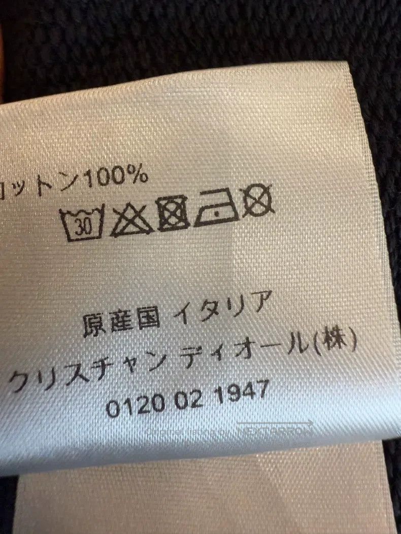 Dior Dior Black cursive logo sweatshirt Size US XS / EU 42 / 0 - 7 Thumbnail
