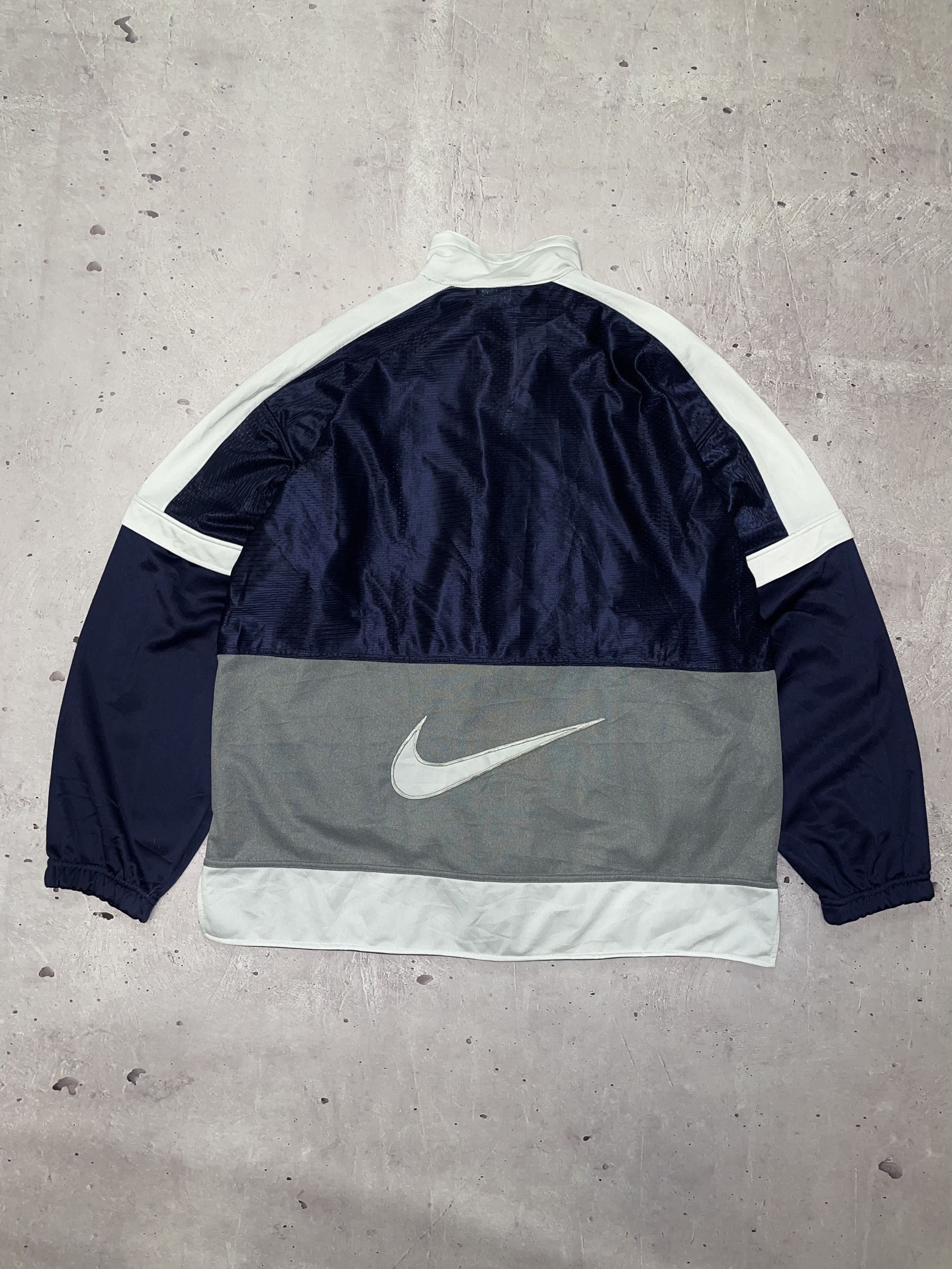 Nike Vintage Nike Big Logo Track Top Jacket Made in Usa | Grailed