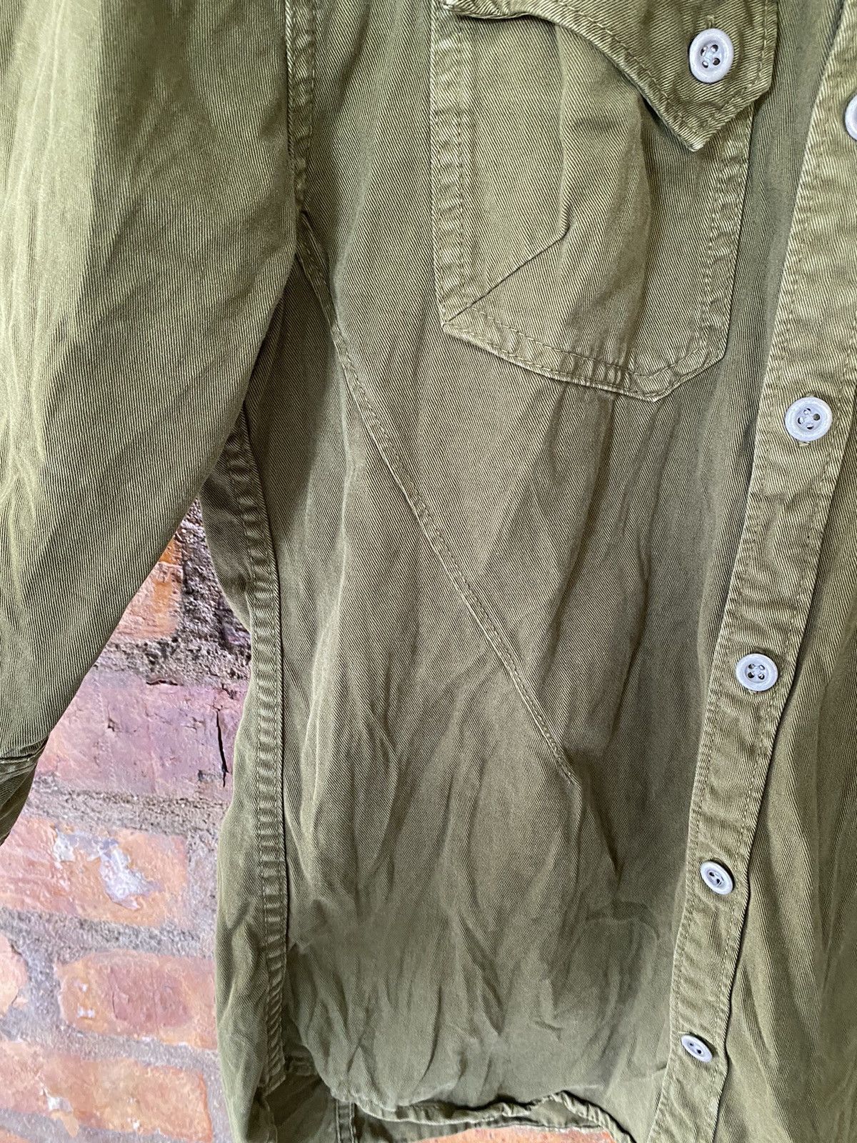 Le Grande Bleu (L.G.B.) 2000s FUGA military slang pocket shirt Size US S / EU 44-46 / 1 - 7 Thumbnail