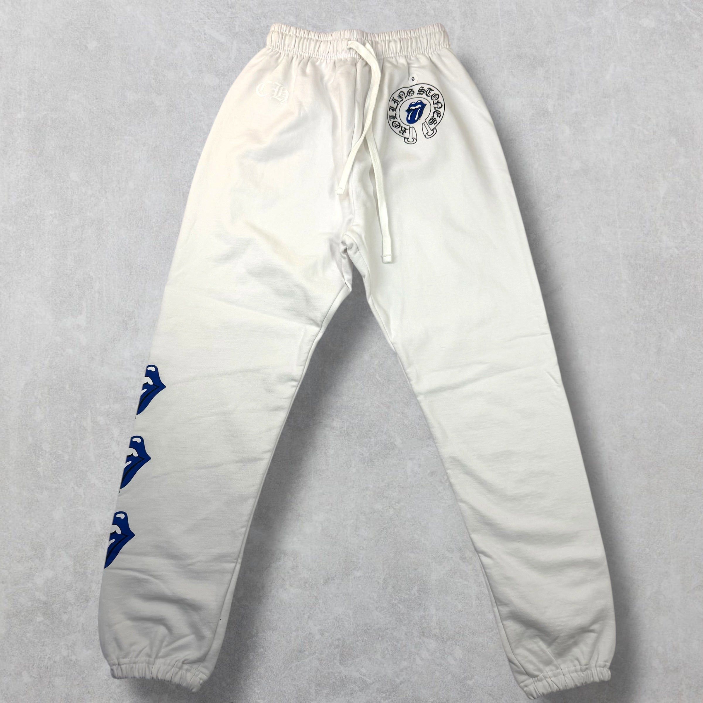 Chrome Hearts Chrome Hearts Rolling Stones Blue Lip Sweats Small Size US 28 / EU 44 - 3 Thumbnail