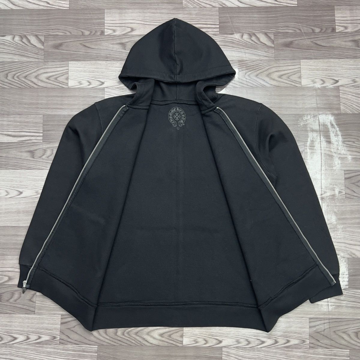 Chrome Hearts Chrome Hearts U.S.A Thermal Dagger Zip Up Hoodie Size US L / EU 52-54 / 3 - 6 Thumbnail