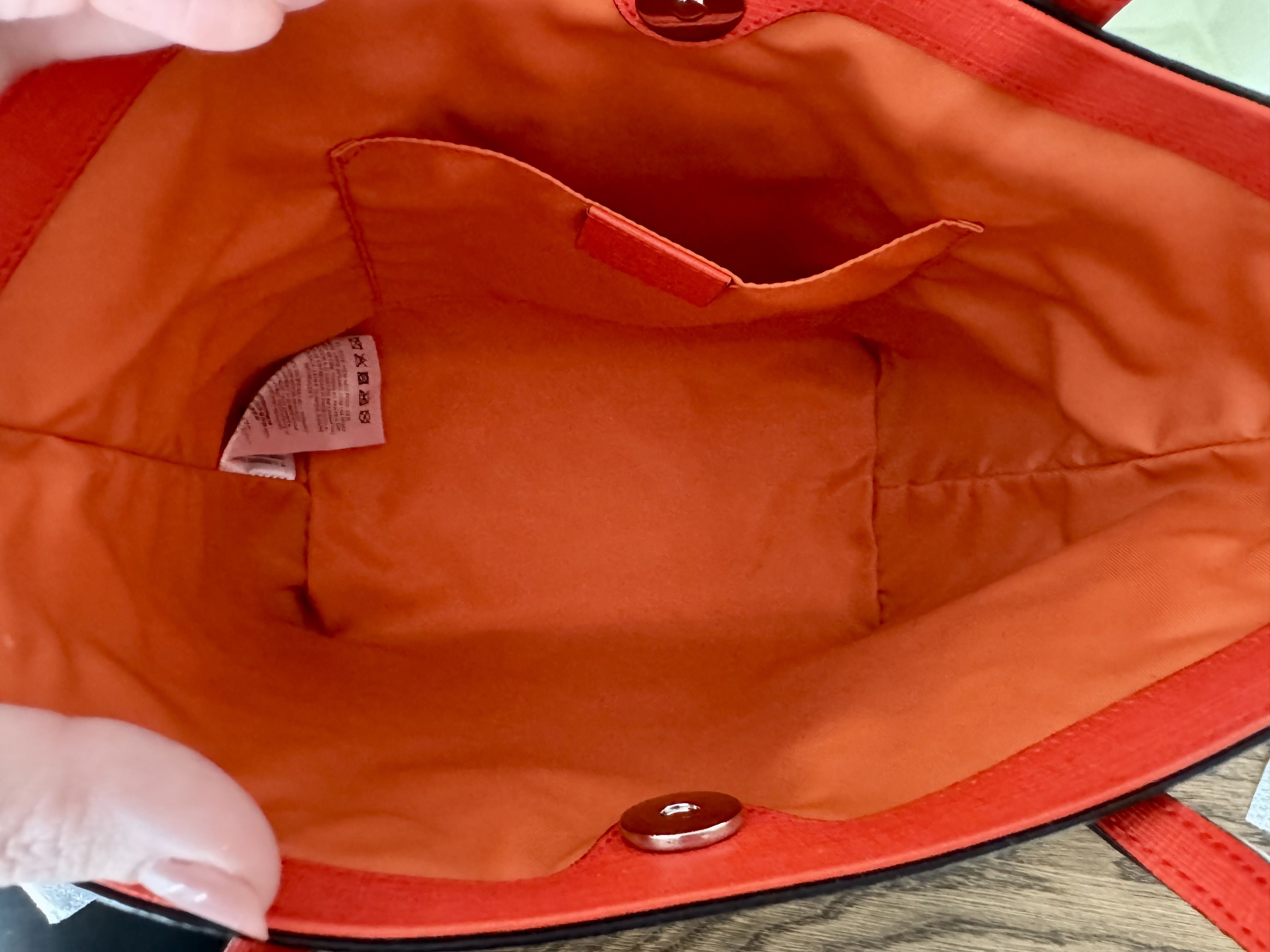 Gucci GG Supreme Monogram Space Cats Children's Tote Orange Size ONE SIZE - 4 Thumbnail