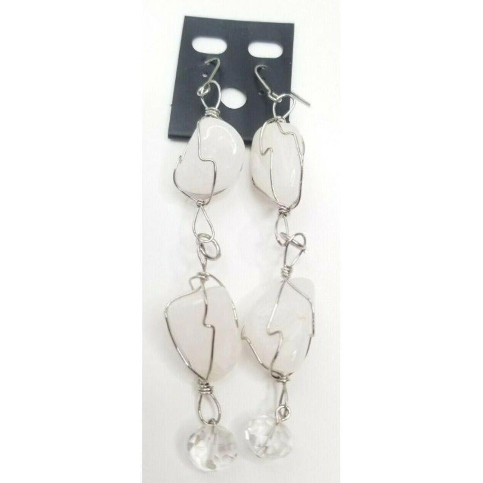 The Unbranded Brand Earrings Ladies Womens Fashion Jewelry Dangly Pierced Hook S Size ONE SIZE - 3 Thumbnail