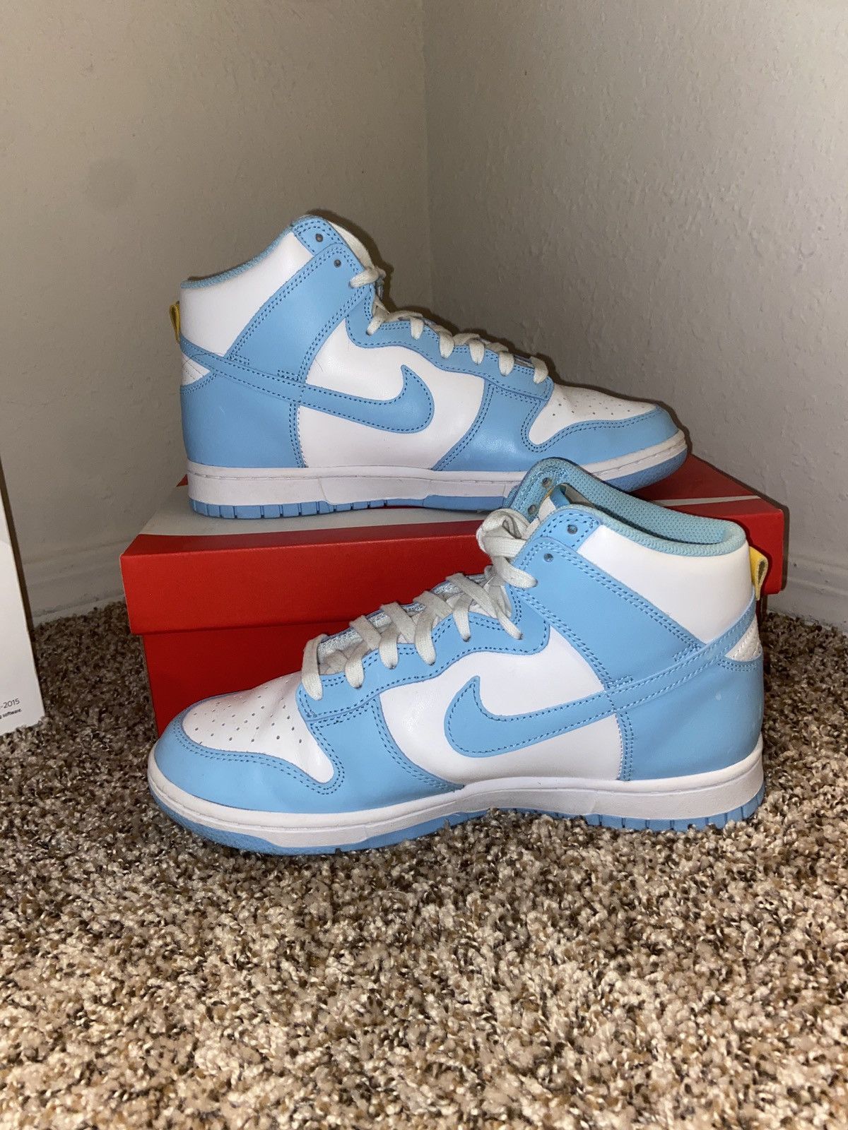 Nike Nike Dunk High Blue Chill Size US 9.5 / EU 42-43 - 2 Thumbnail