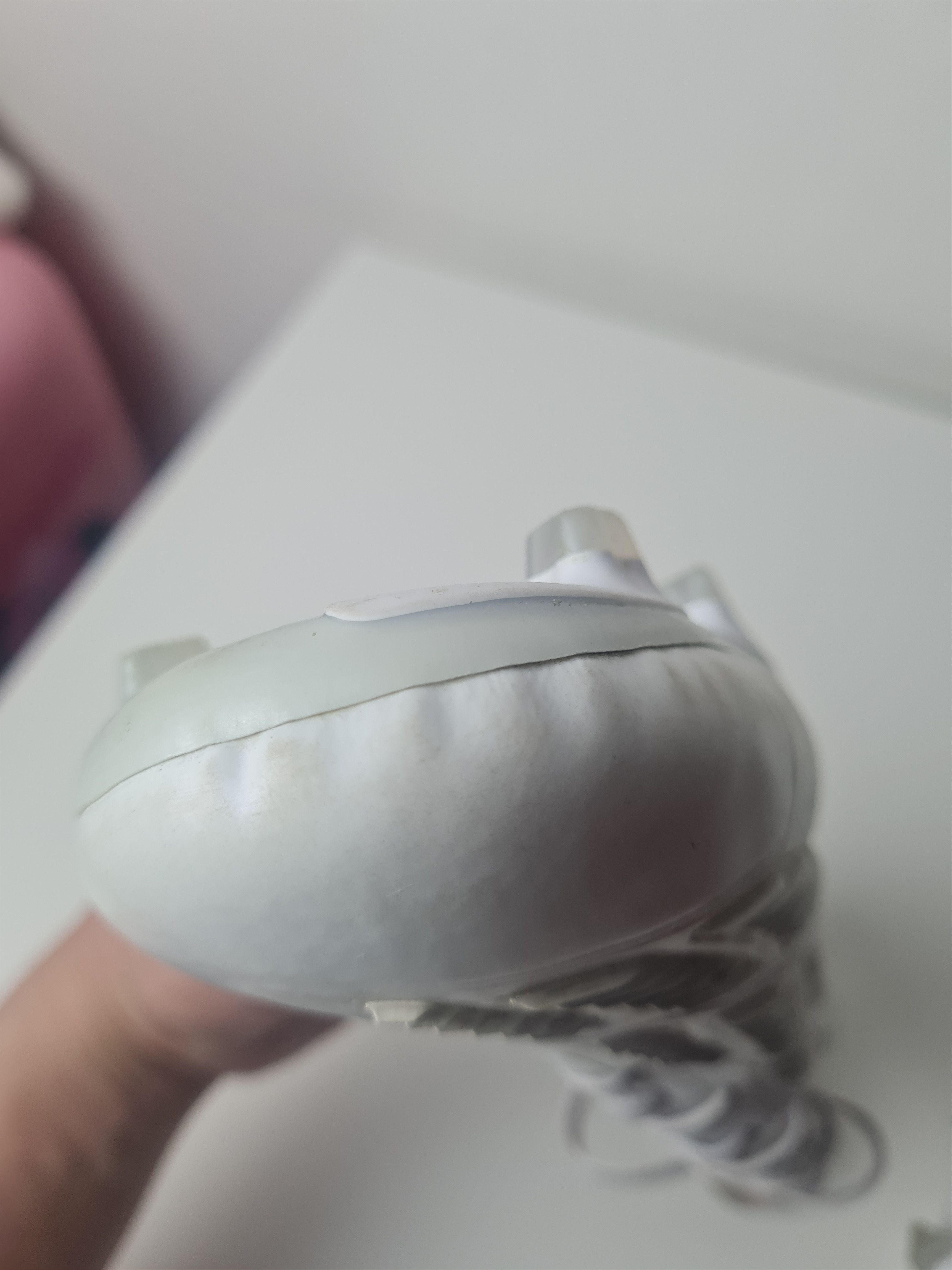 Adidas Football Soccer Adidas PREDATOR Pro FG Cleats White Silver Size US 12.5 / EU 45-46 - 11 Thumbnail