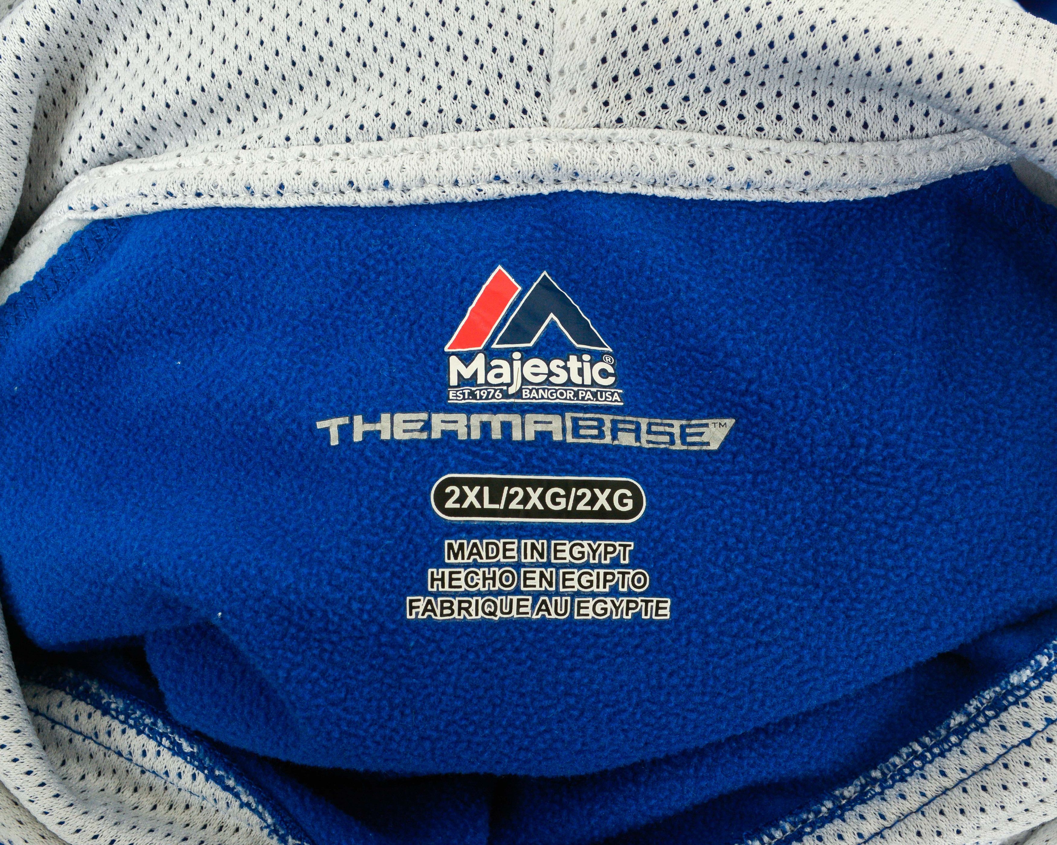 Majestic Los Angeles Dodgers Therma Mens 2XL Hoodie MLB Pullover Size US XXL / EU 58 / 5 - 5 Thumbnail