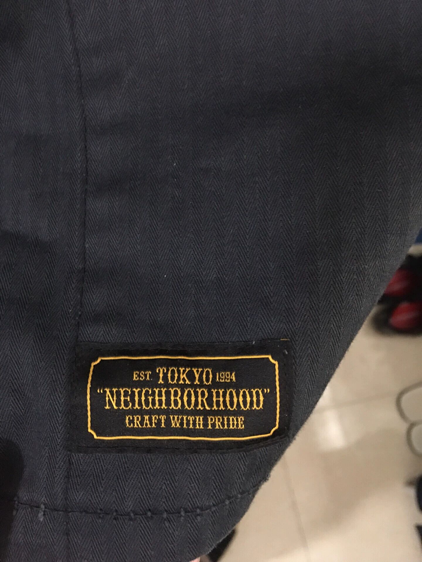 Neighborhood Neighborhood 2-Pocket Carbon Black Washed L Jacket (Rare) Size US L / EU 52-54 / 3 - 4 Thumbnail