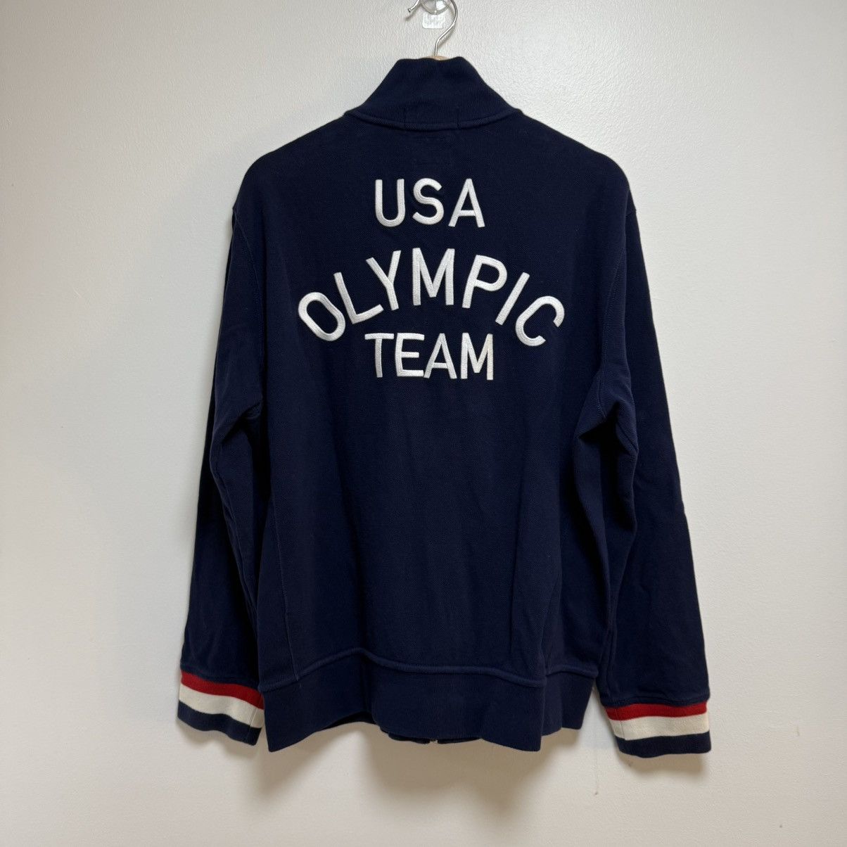 Polo Ralph Lauren Polo Ralph Lauren Zip Up Sweatshirt 2012 Olymoics Size US L / EU 52-54 / 3 - 2 Thumbnail