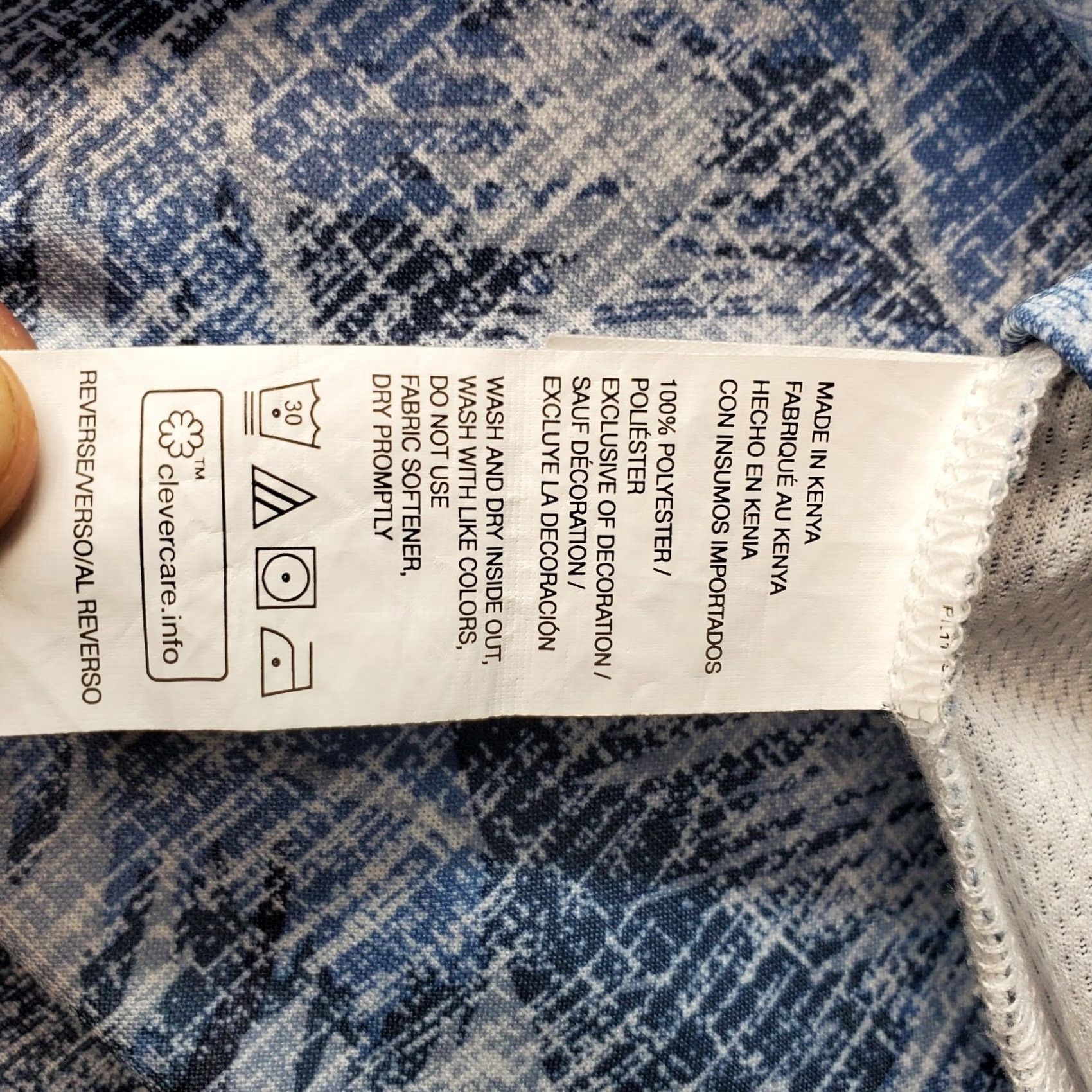 Izod IZOD Polo Shirt Mens 4XL Multi Tropical Relaxed Polo Shirt Mens 4XL Multicolor Tropical Print Chest Pocket Collared Relaxed Fit Mens XS-XL? Size US XXL / EU 58 / 5 - 7 Thumbnail