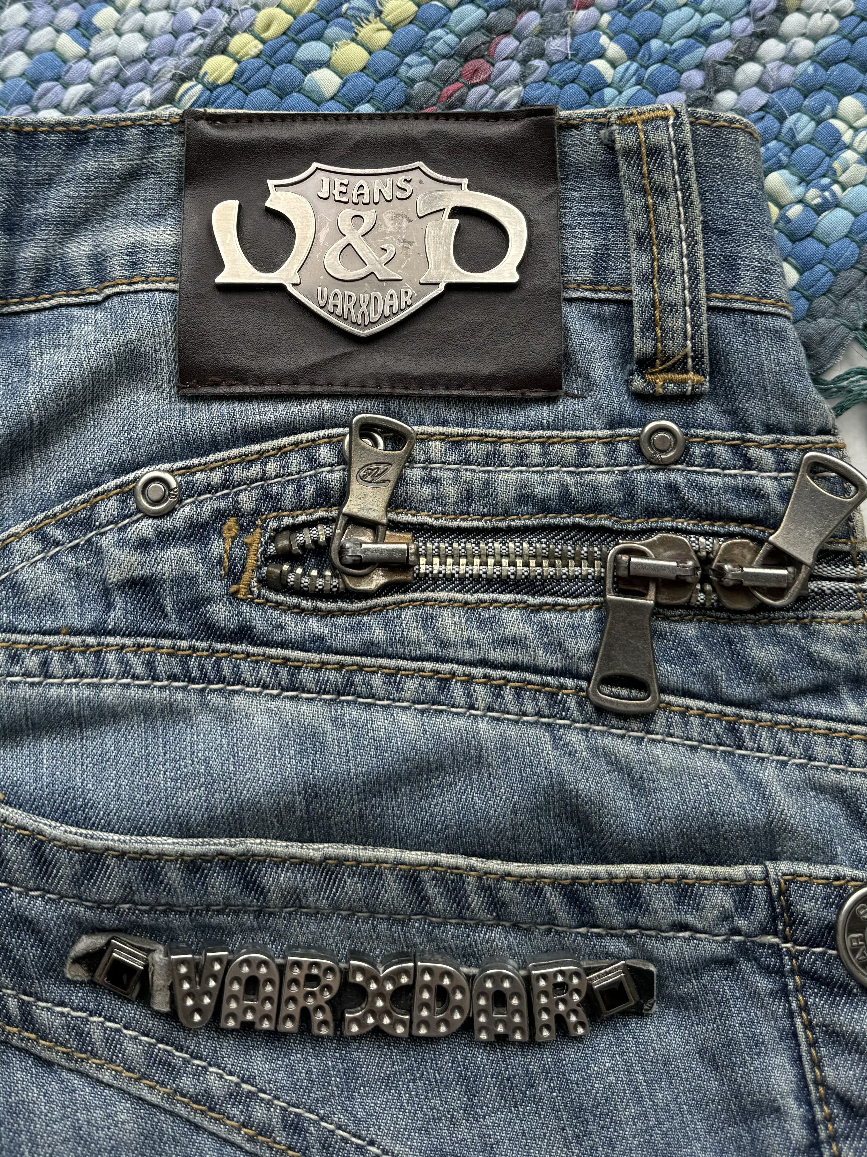 Japanese Brand Vintage Jeans With Many Metal Details A482(368) Size US 31 - 16 Thumbnail