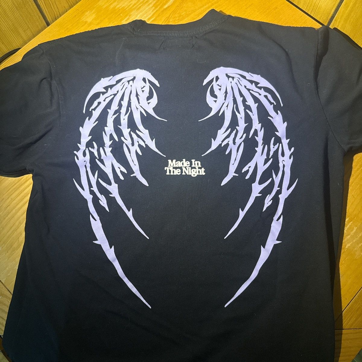 Pacsun Black Made In The Night tee (M) Size US M / EU 48-50 / 2 - 4 Thumbnail
