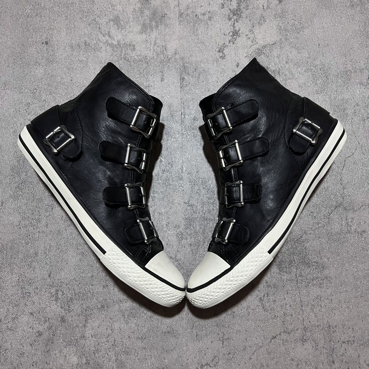 ASH Ash Vincent Strap Leather Hedi Slimane IndieSleaze Punk Vkei Size US 7 / EU 40 - 2 Thumbnail