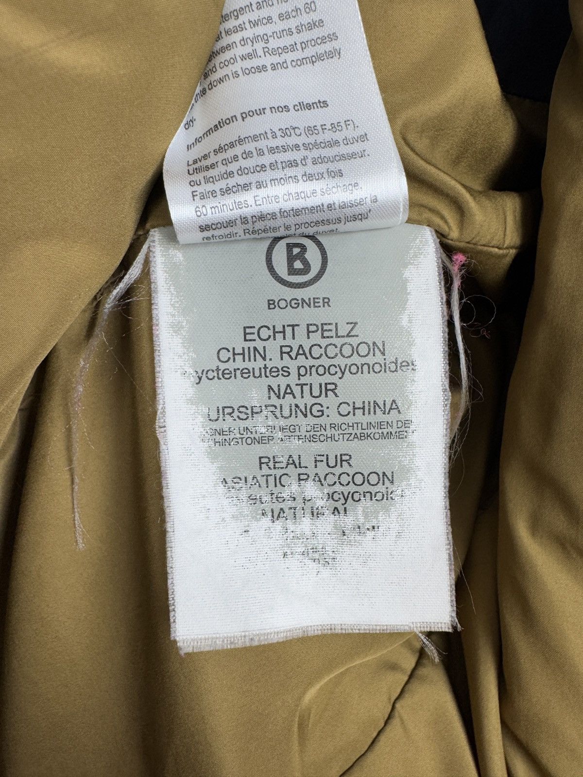 Bogner Bogner Fire + Ice Real Racoon Fur Quilted Down long jacket Size M / US 6-8 / IT 42-44 - 14 Thumbnail
