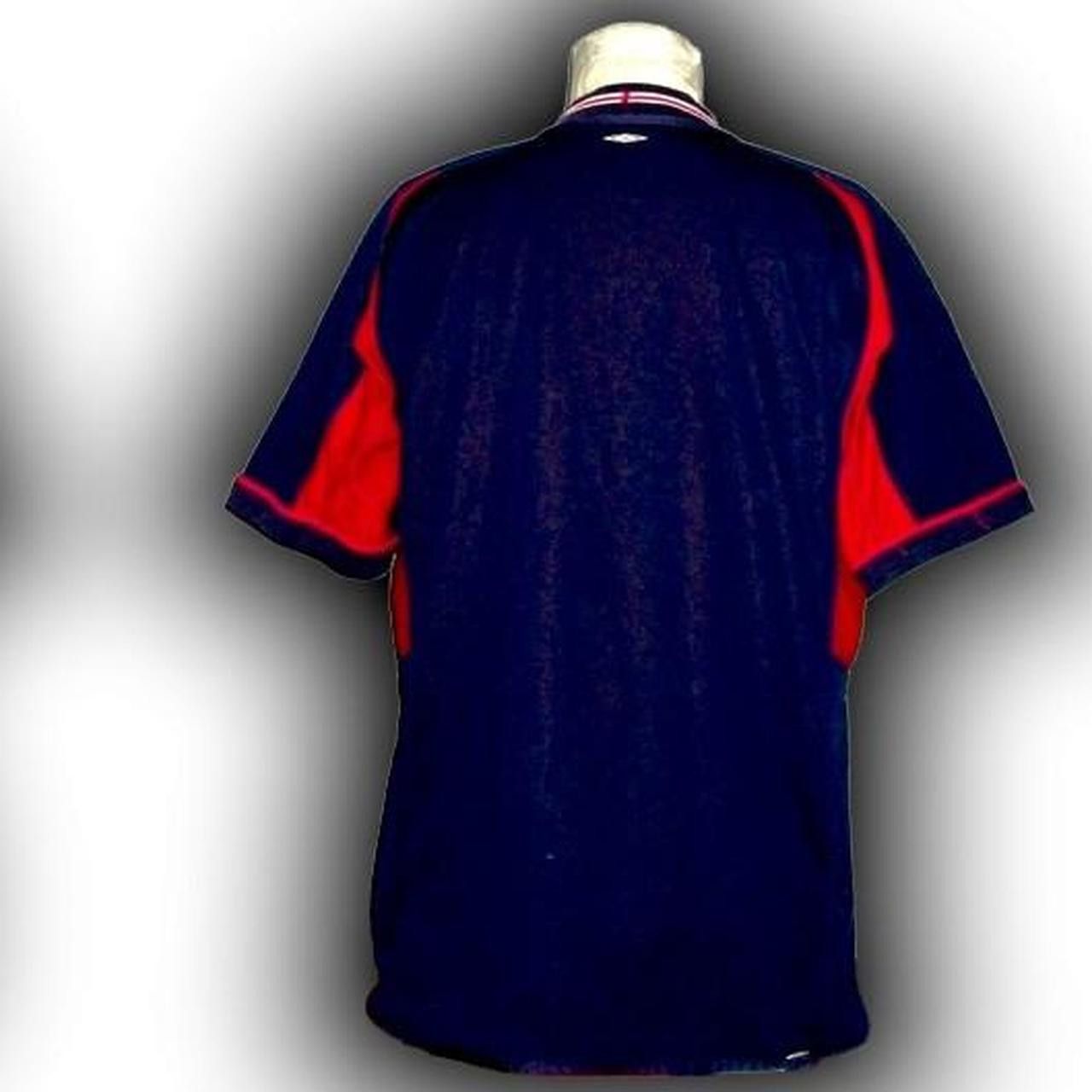 Umbro England 2002 2003 Third 3rd shirt jersey Size US L / EU 52-54 / 3 - 2 Thumbnail