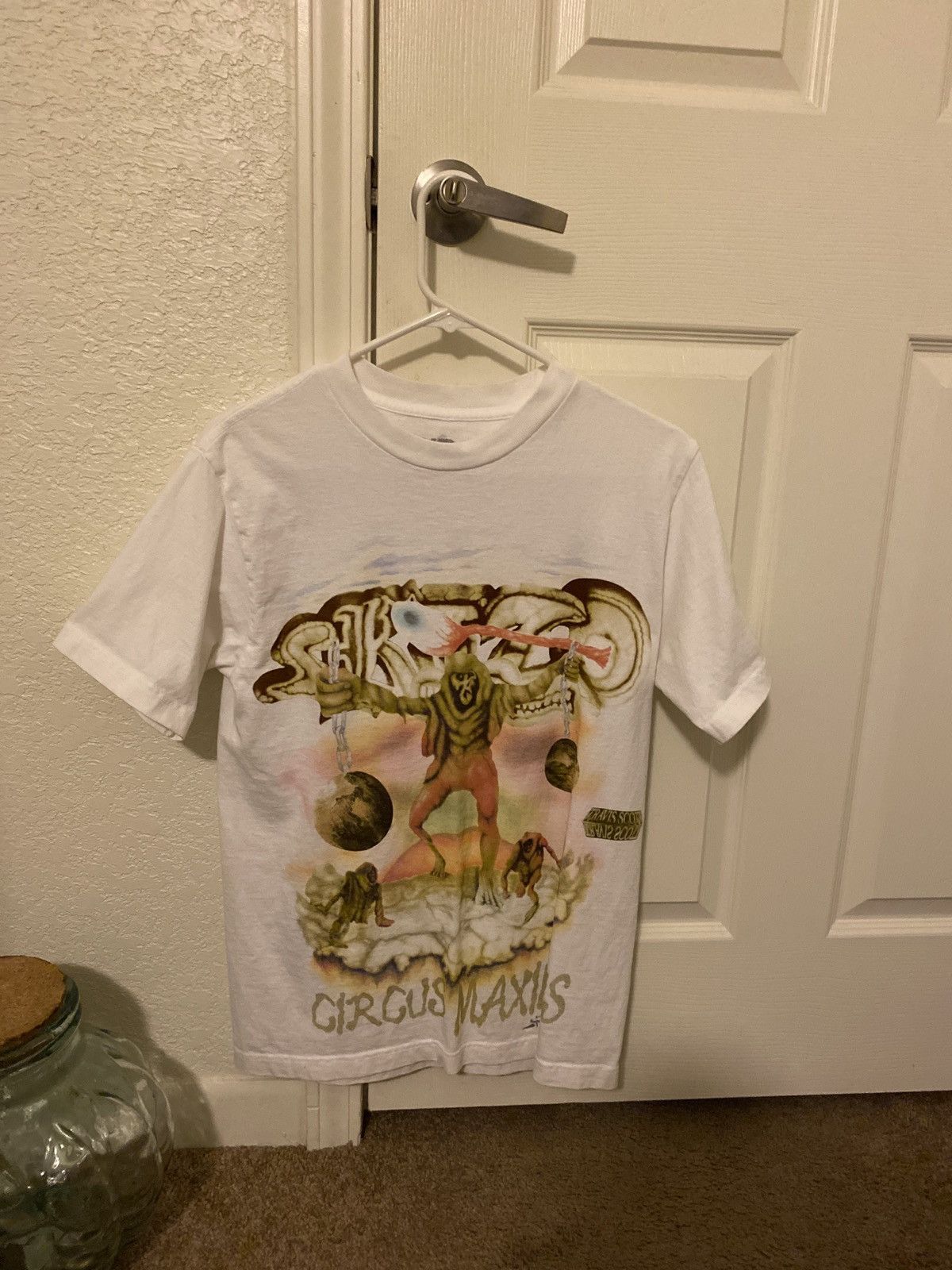 Travis Scott Travis Scott Utopia Tour Skitzo Circus Maximus Tee Size US S / EU 44-46 / 1 - 1 Thumbnail
