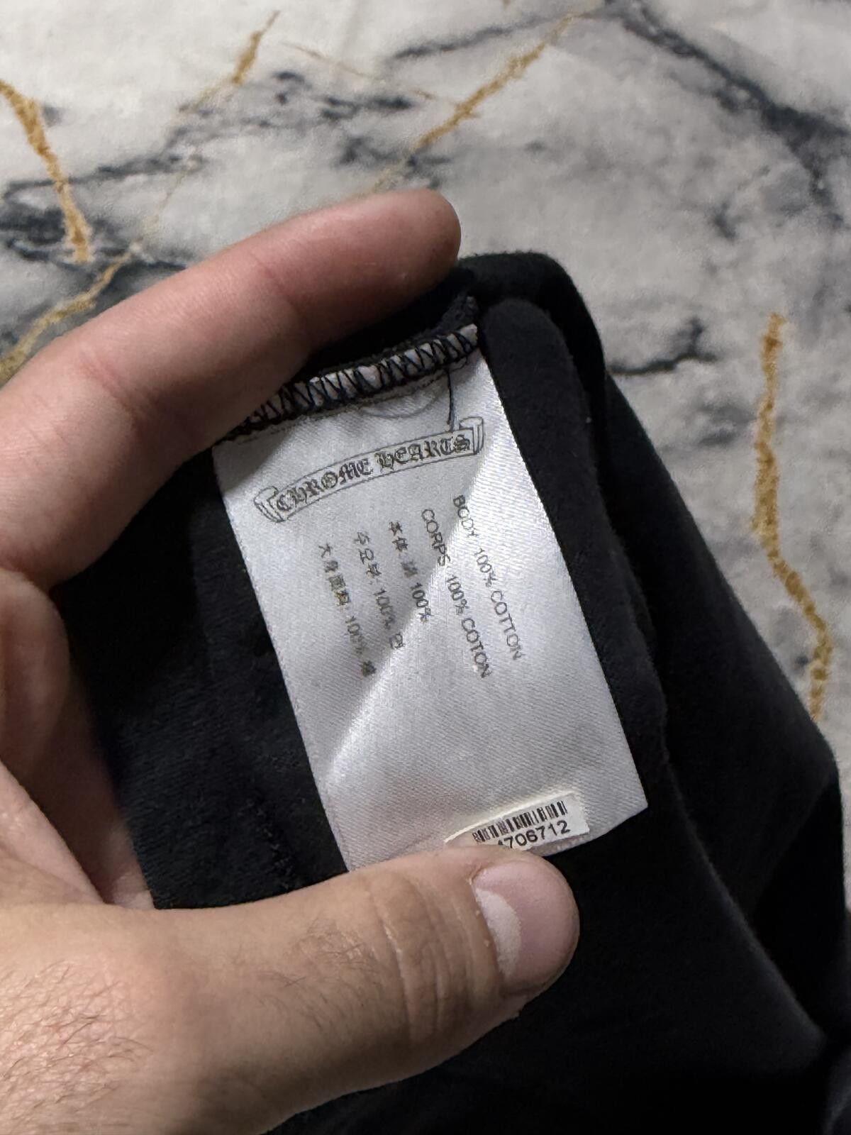 Chrome Hearts Chrome Hearts Gradient T Bar Logo L/S - Sz XS Size US XS / EU 42 / 0 - 5 Thumbnail