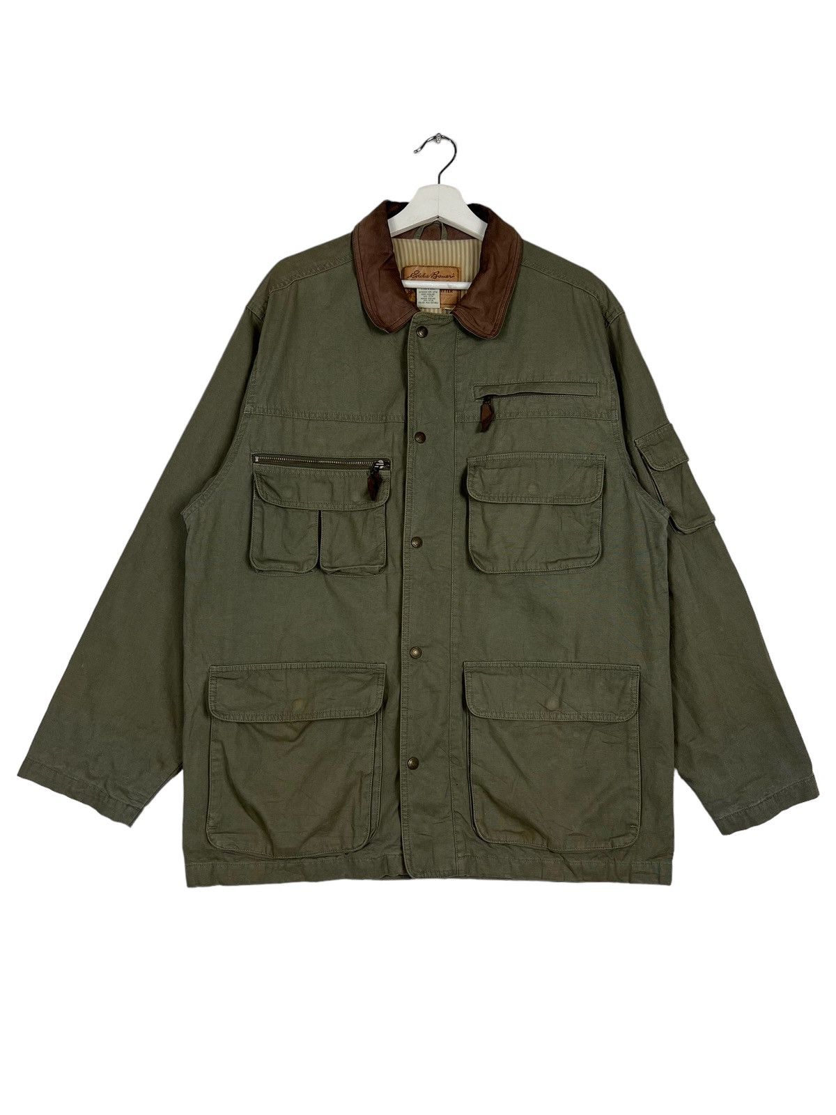 Eddie Bauer × Vintage 🔥 VINTAGE EDDIE BAUER OUTDOOR SAFARI HUNTING TACTICAL JACKET Size US M / EU 48-50 / 2 - 2 Thumbnail