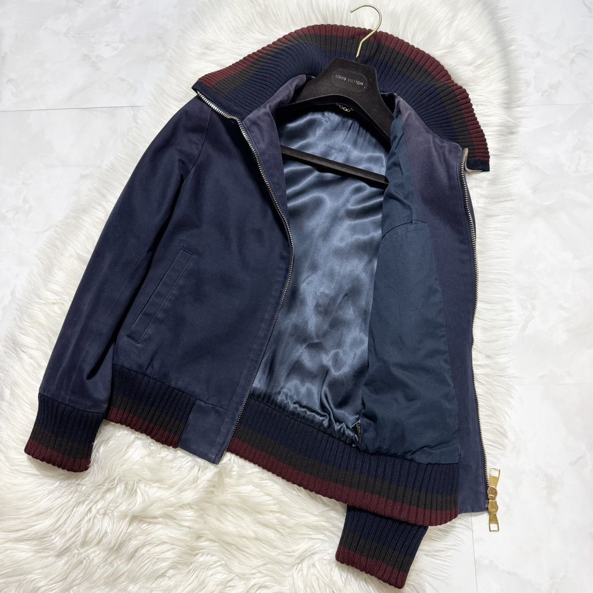 Louis Vuitton Louis Vuitton Runway Rib Switching Gradient Jacket Size US S / EU 44-46 / 1 - 10 Thumbnail